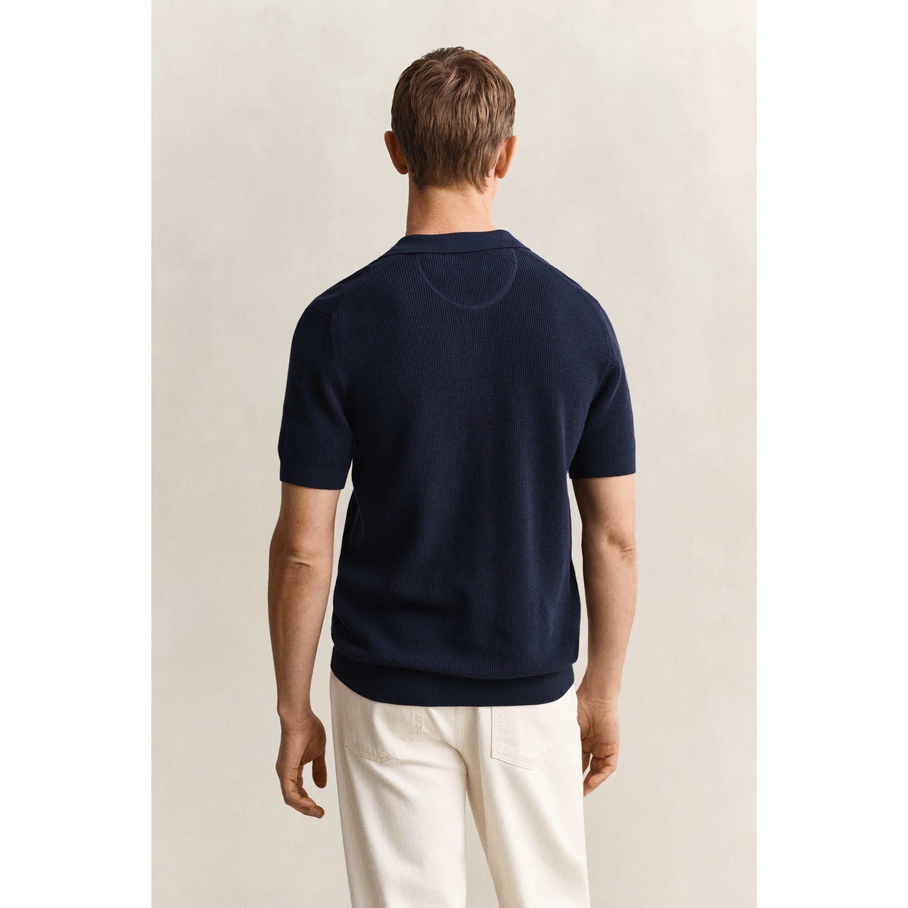 Evenng Blue 433 - Gant - Men's Short Sleeve Polo Shirt - 2