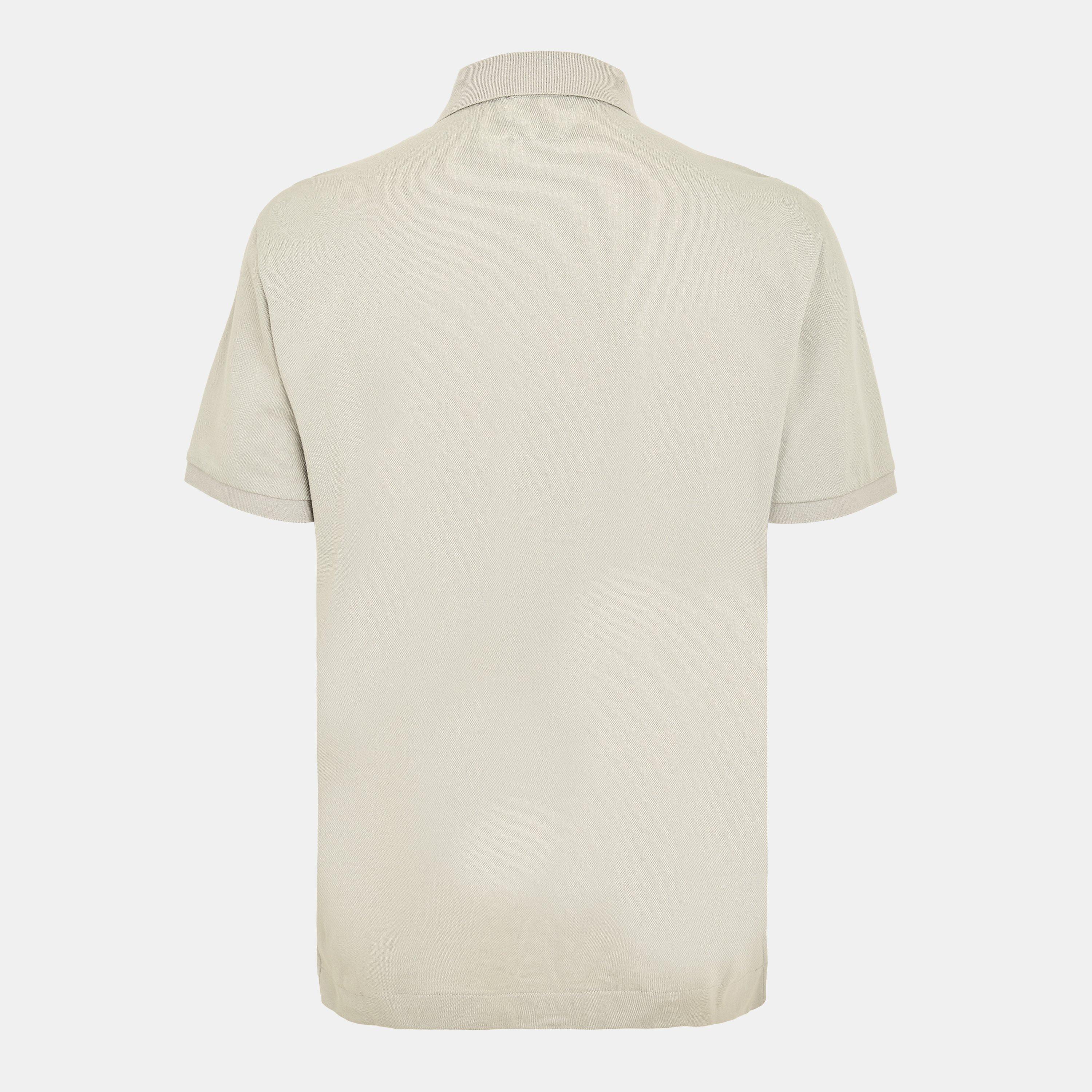 Flint Grey 936 - CP Company Metropolis - Men's Tipped Short Sleeve Polo Shirt - 2