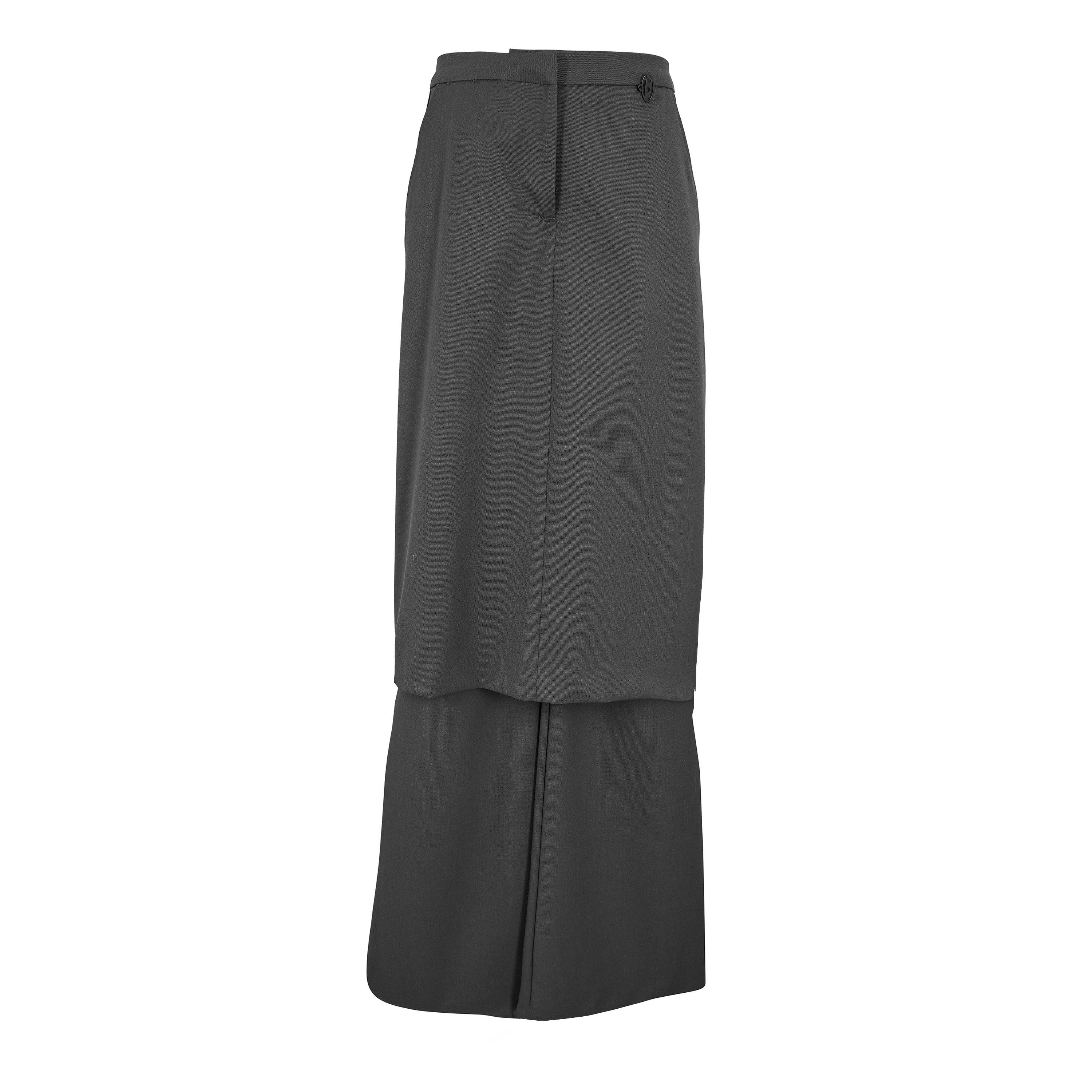Grey - Diesel - Women's P Earl Pntlni Straight Leg Trousers - 1