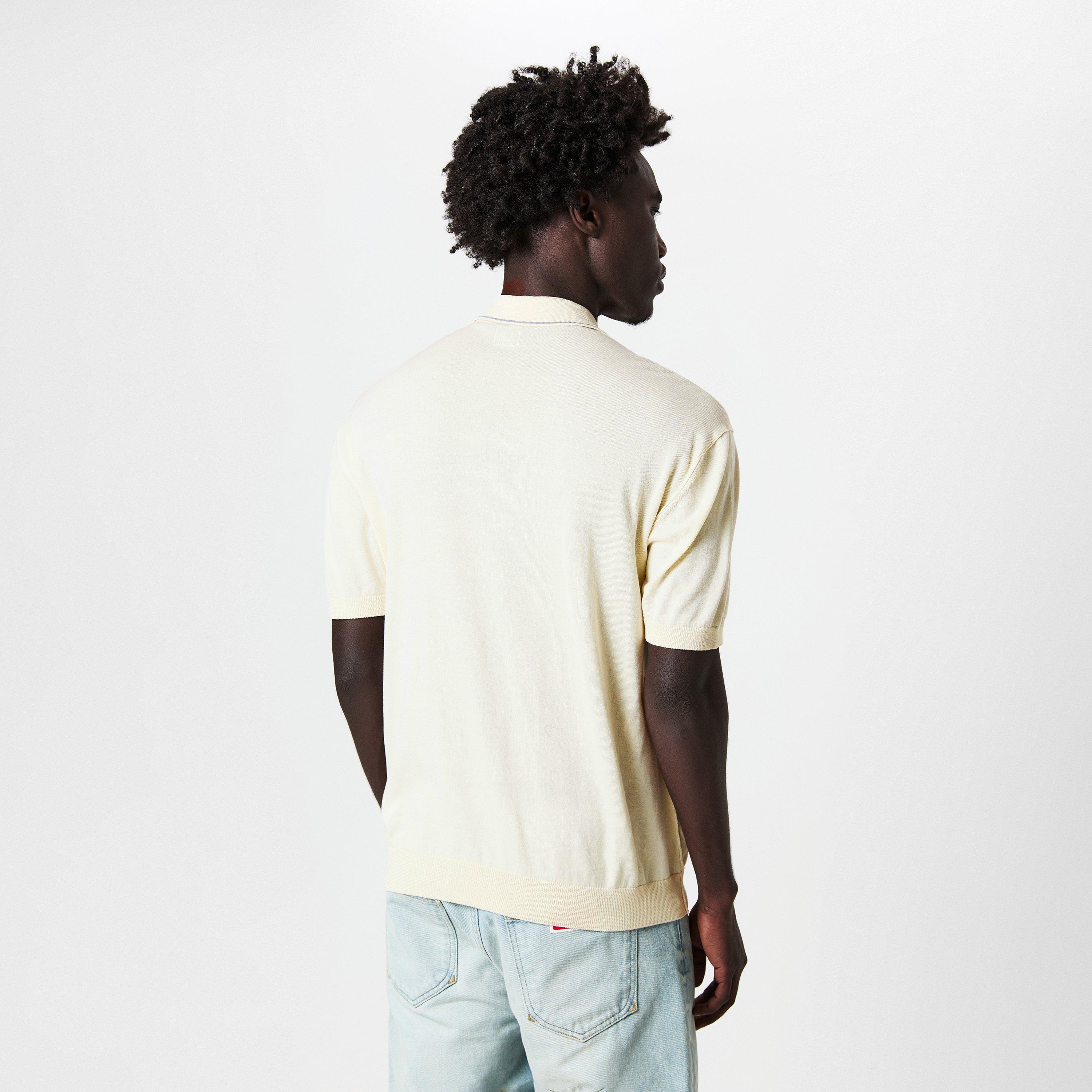 Gauze White 103 - CP Company - C.P. Company Knitwear - Polo Collar - 4