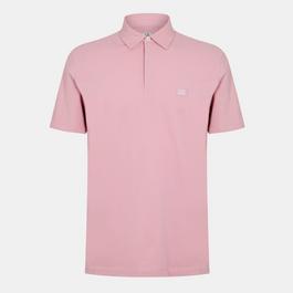 CP Company Short Sleeve Logo Patch Polo Shirt