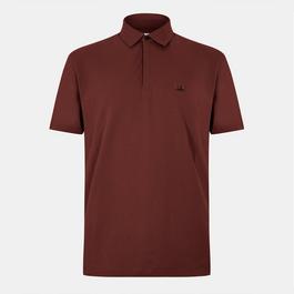 CP Company Short Sleeve Logo Patch Polo Shirt