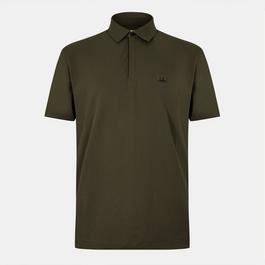 CP Company Short Sleeve Logo Patch Polo Shirt