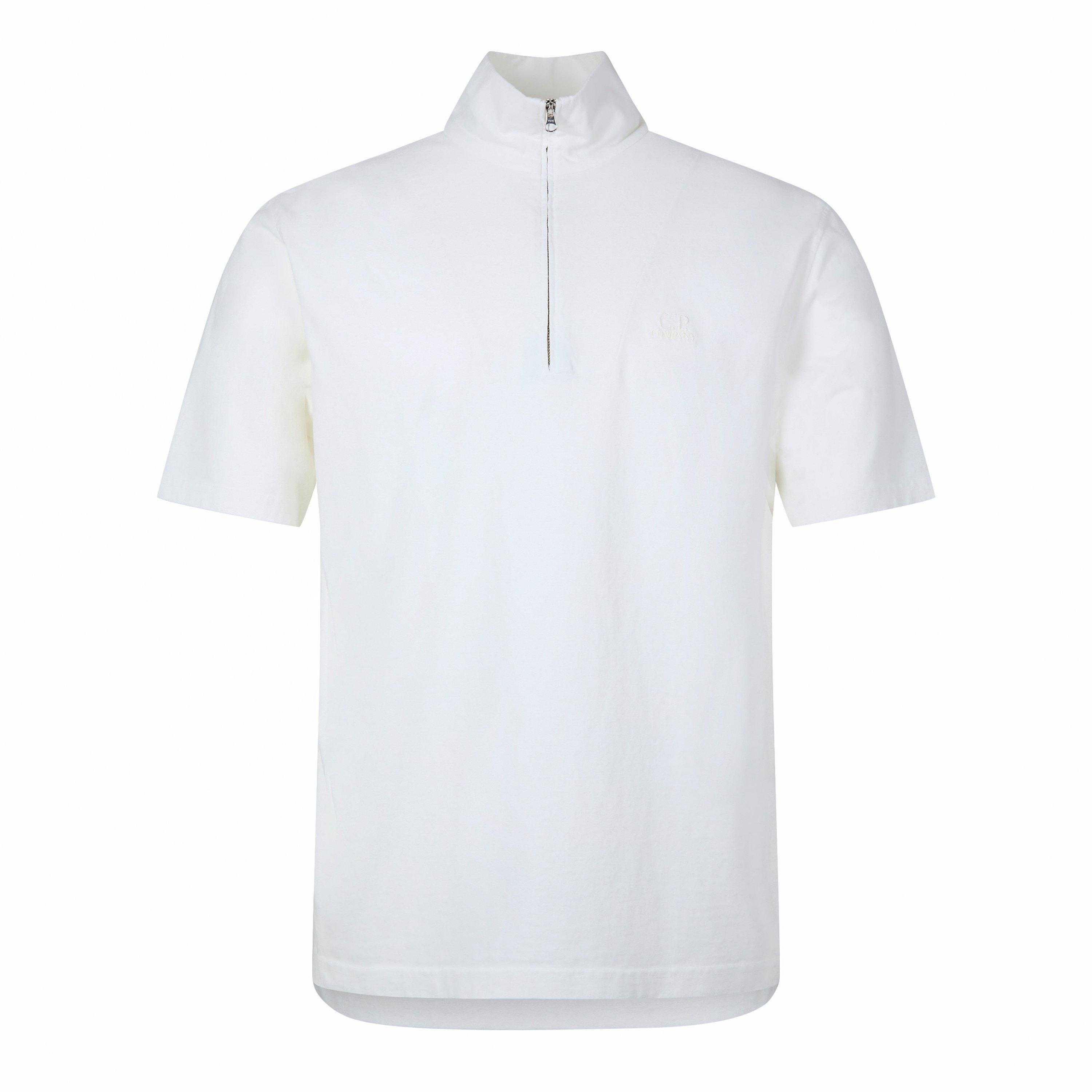 CP Company Cp Company Polo - Short Sleeve - Gauze White 103 - Size S (46)