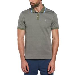 Original Penguin OP Jacquard Polo Shirt Mens