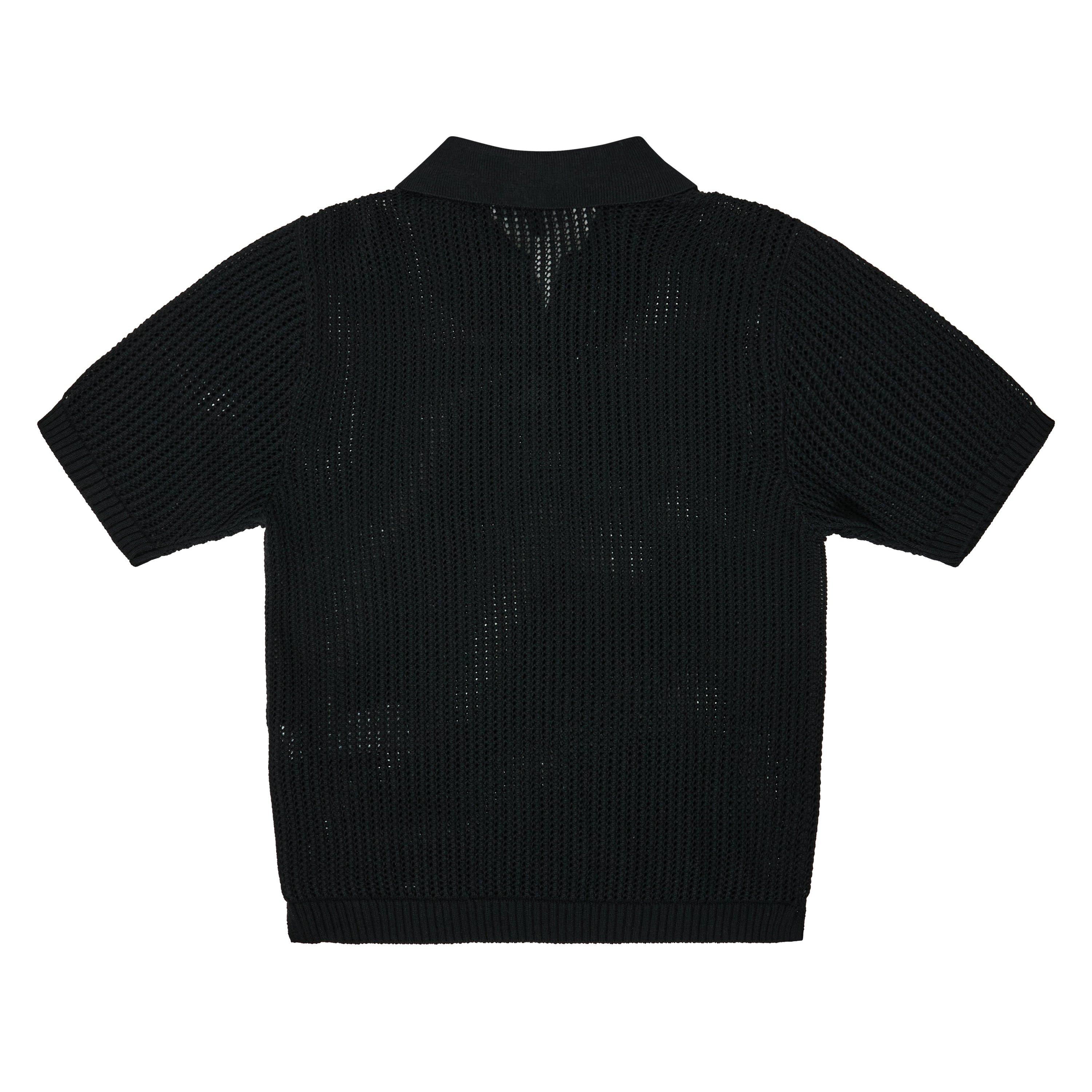 Jet Black - Represent - Rep Beverly Knt Polo Sn63 - 2