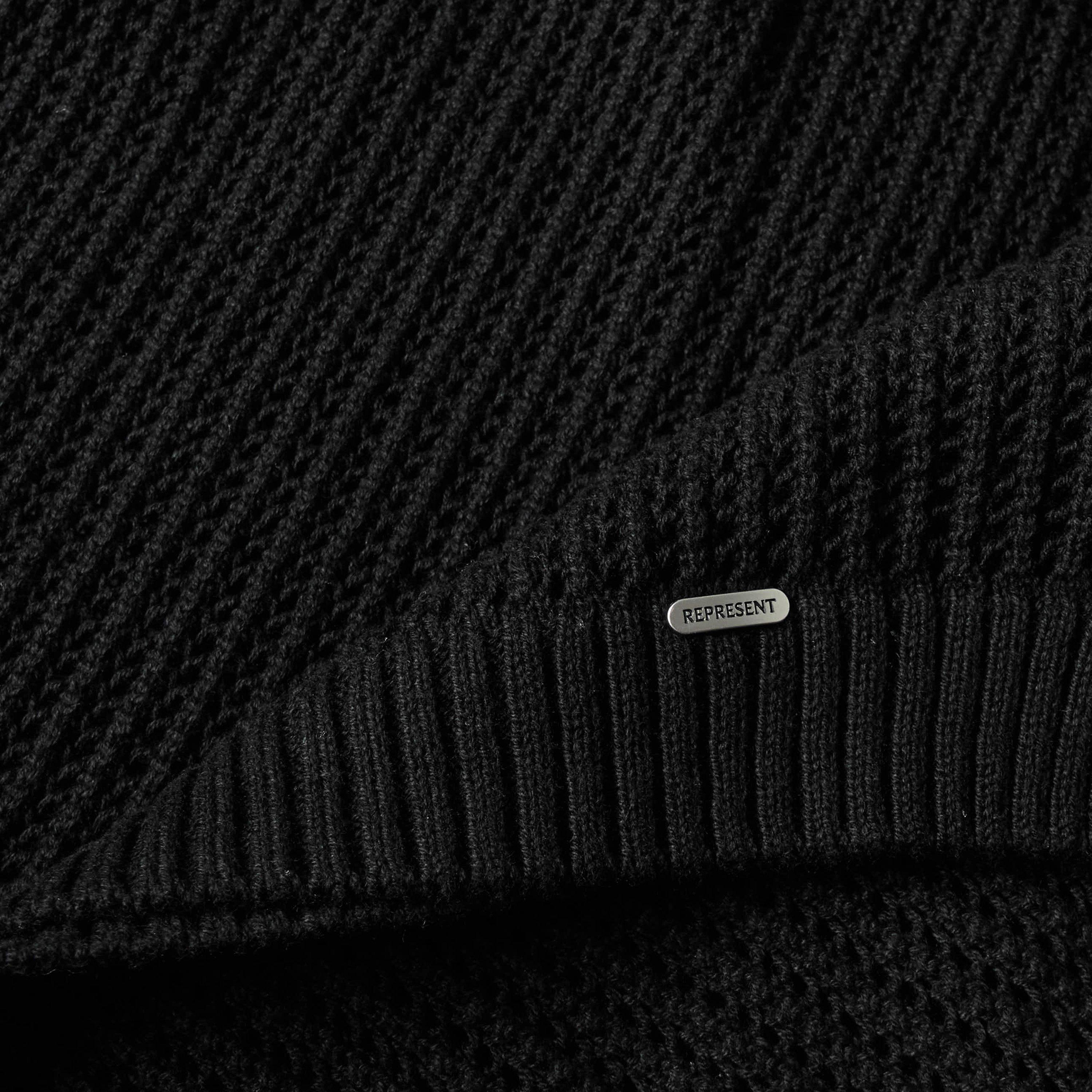 Jet Black - Represent - Men's Short Sleeve Polo Shirt - 5