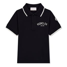 Moncler SS Logo Polo Jn44