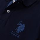 Marine 203 - BOSS Blue Badge Logo Polo Shirt - P3 Polo Shirt - 3