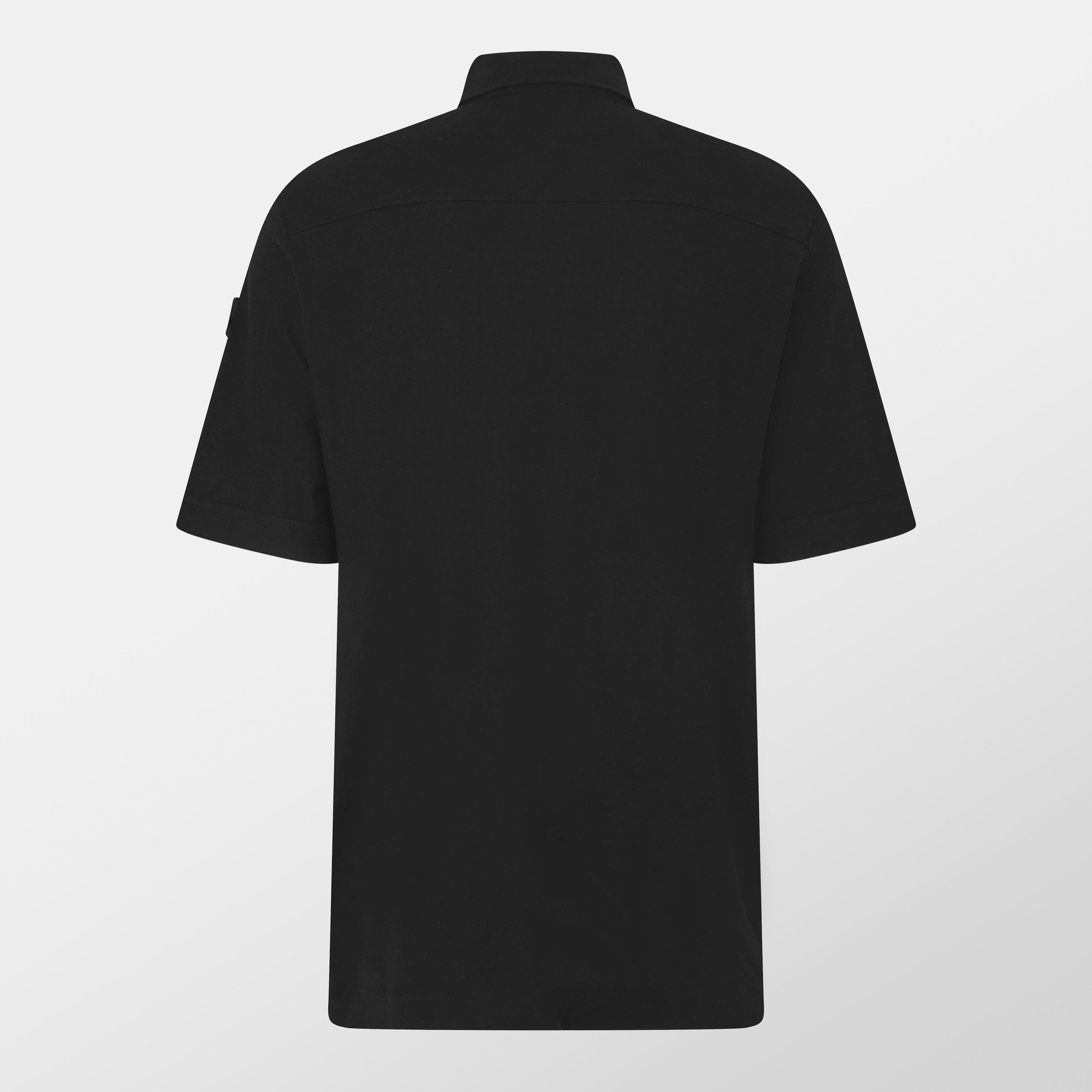Black - Moncler - Men's Short-Sleeve Polo Shirt - 2