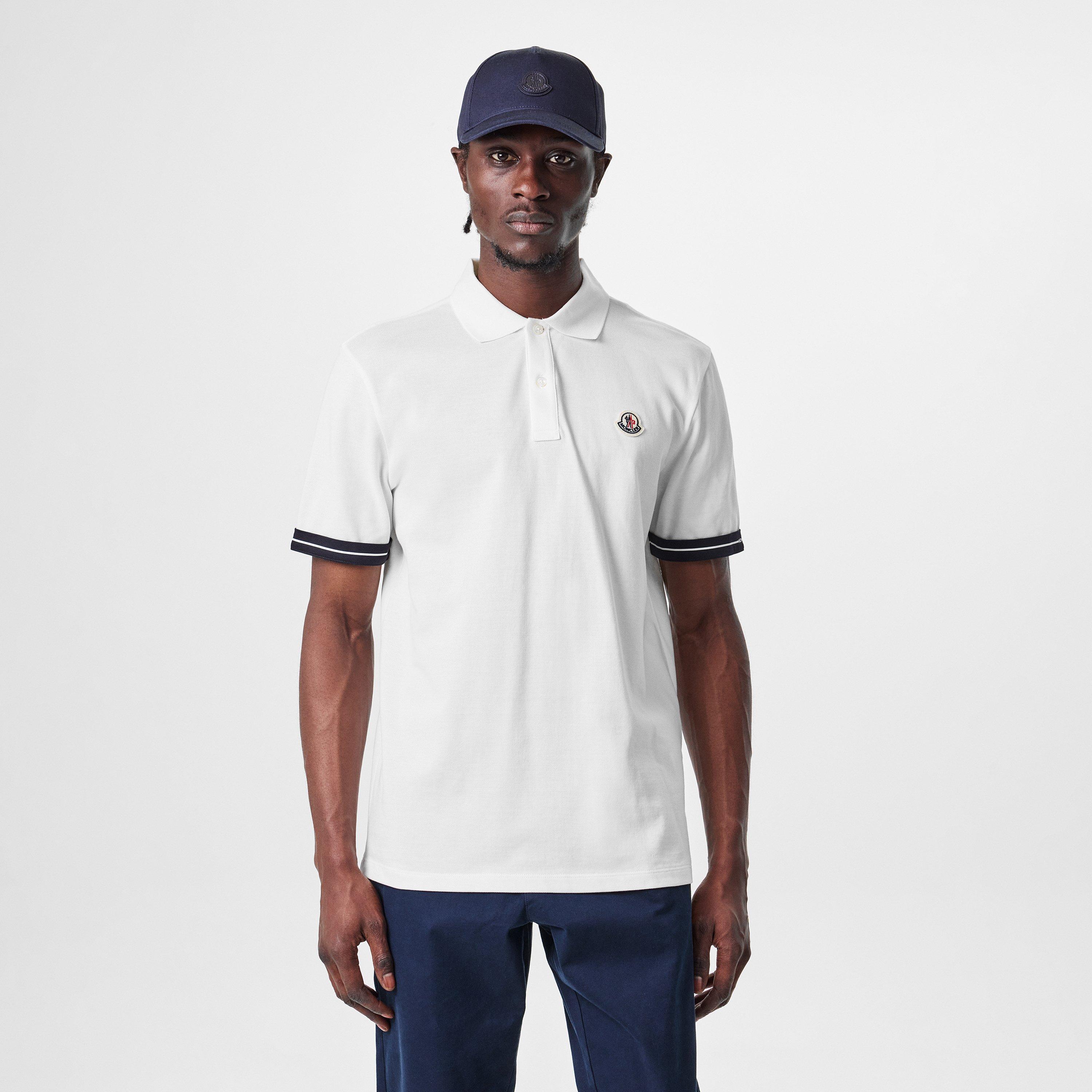 White 034 - Moncler - Logo Polo Shirt - 3