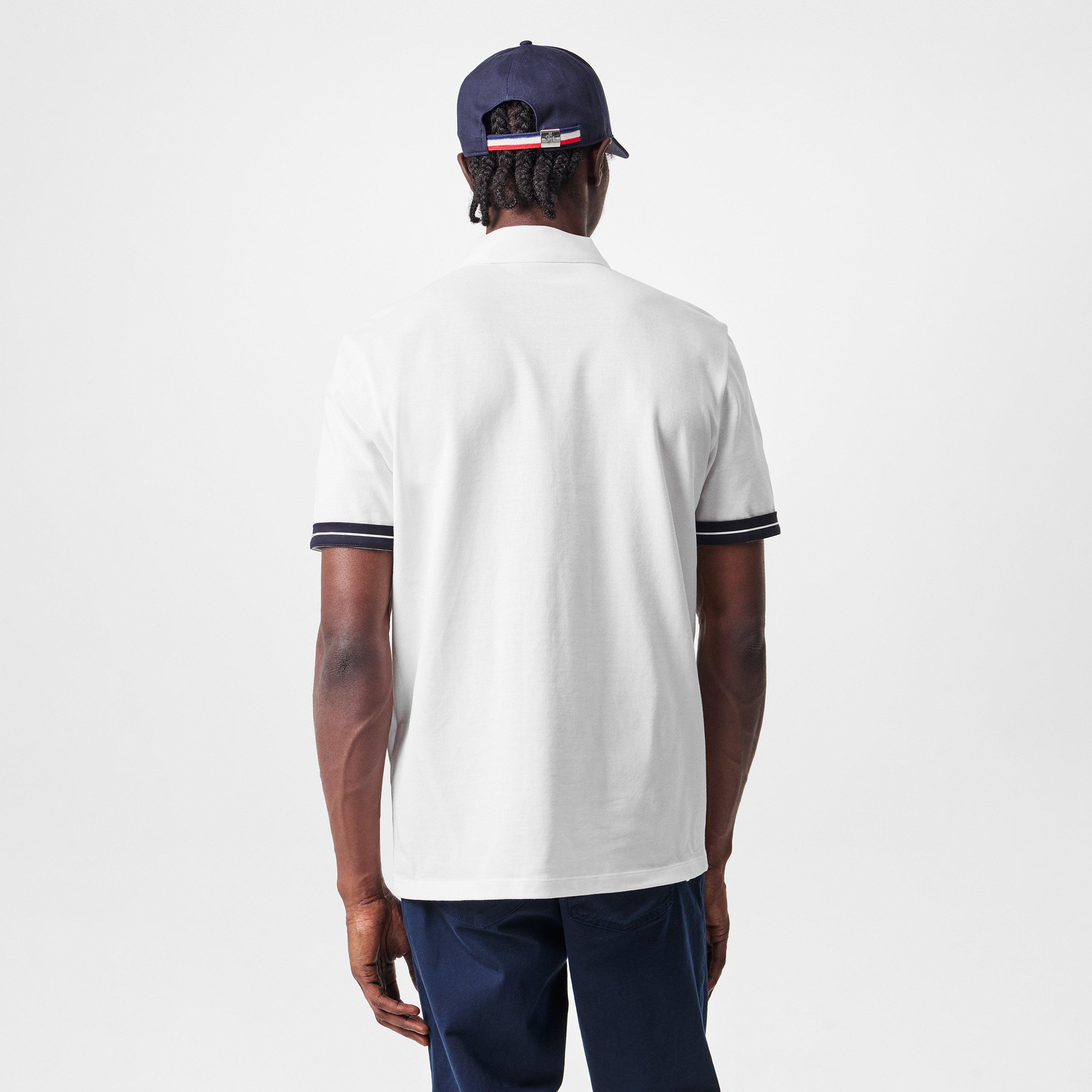 White 034 - Moncler - Logo Polo Shirt - 4