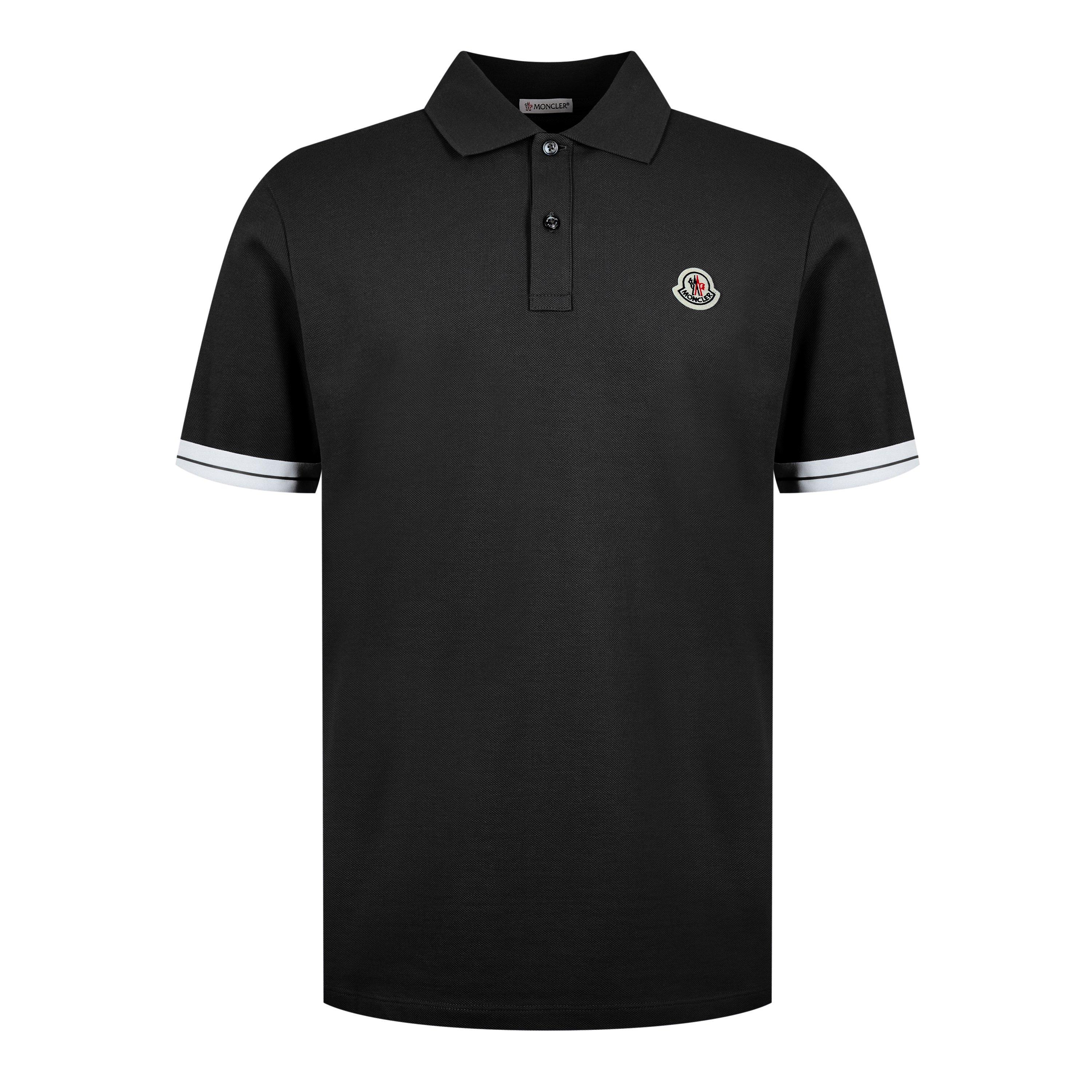 Black 999 - Moncler - Logo Polo Shirt - 1