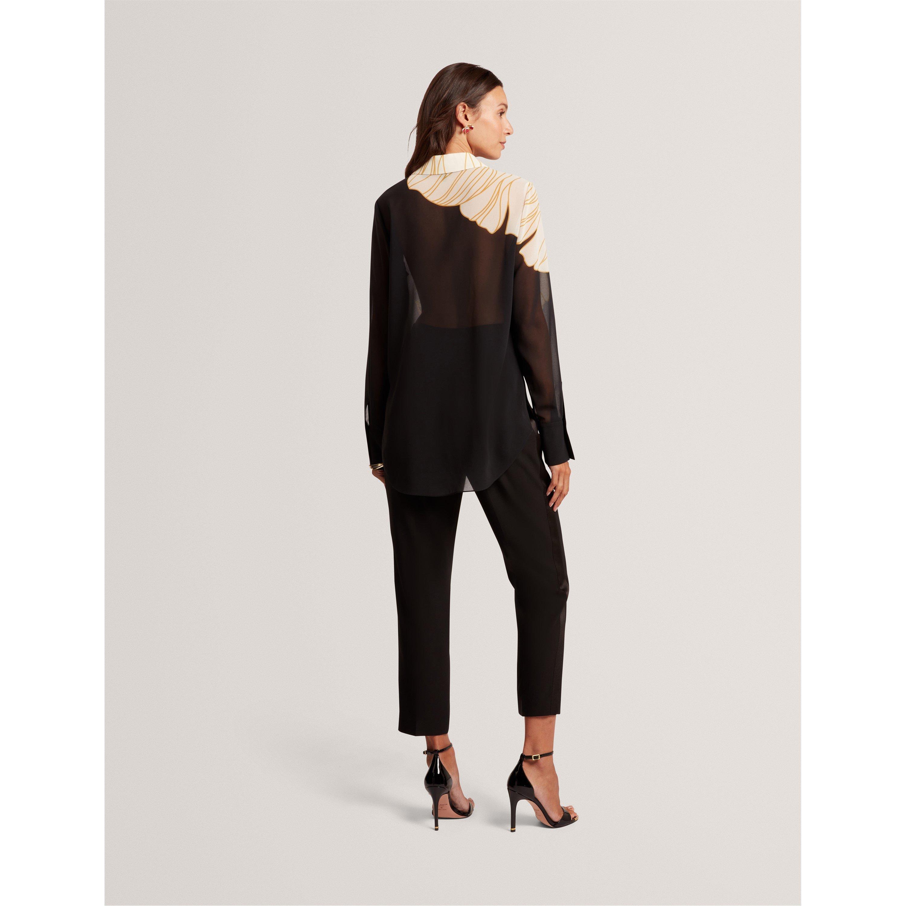 Nero - Ted Baker - Women's Long-Sleeve Blouse - 3