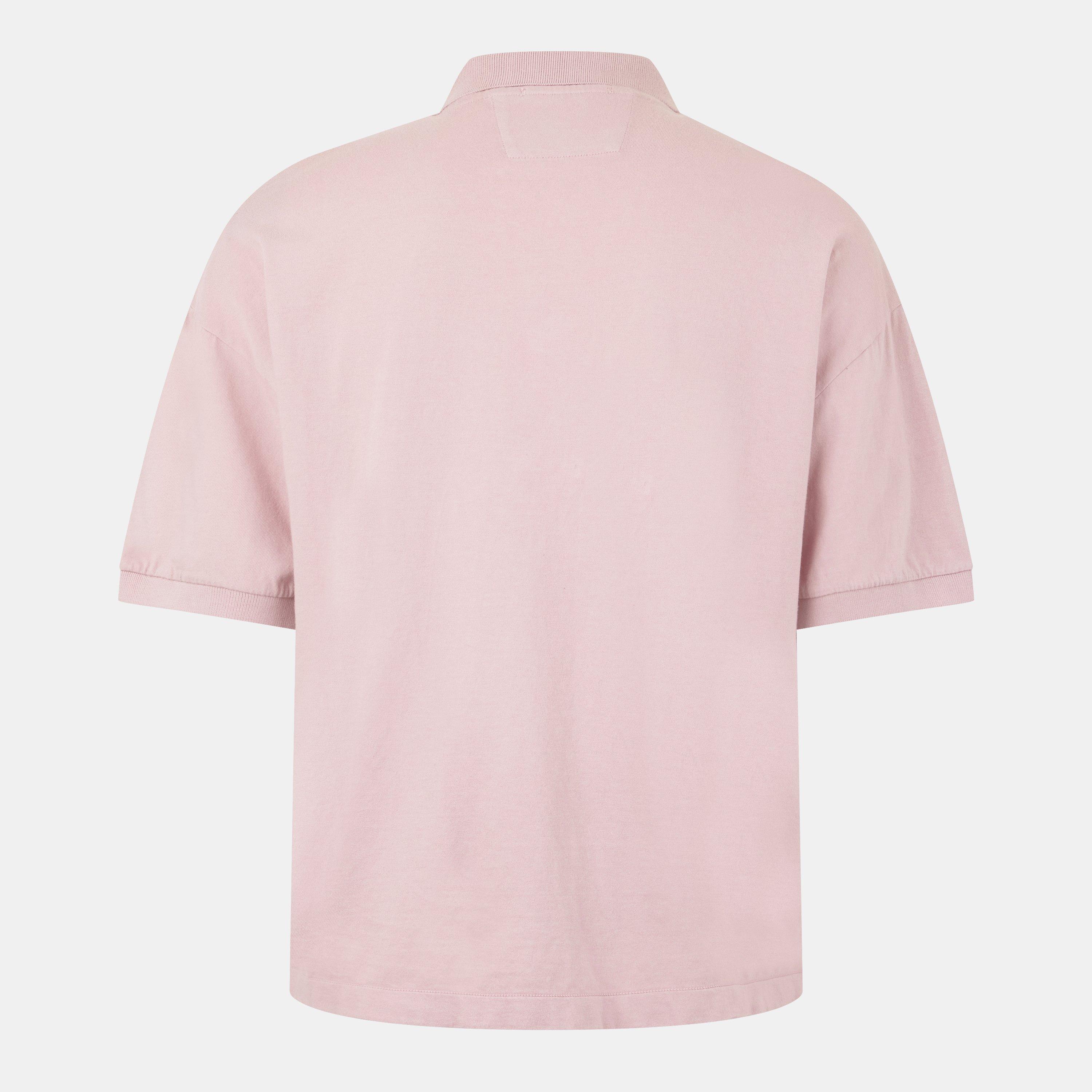 Misty Rose 520 - CP Company - Men's Short-Sleeve Polo Shirt - 2