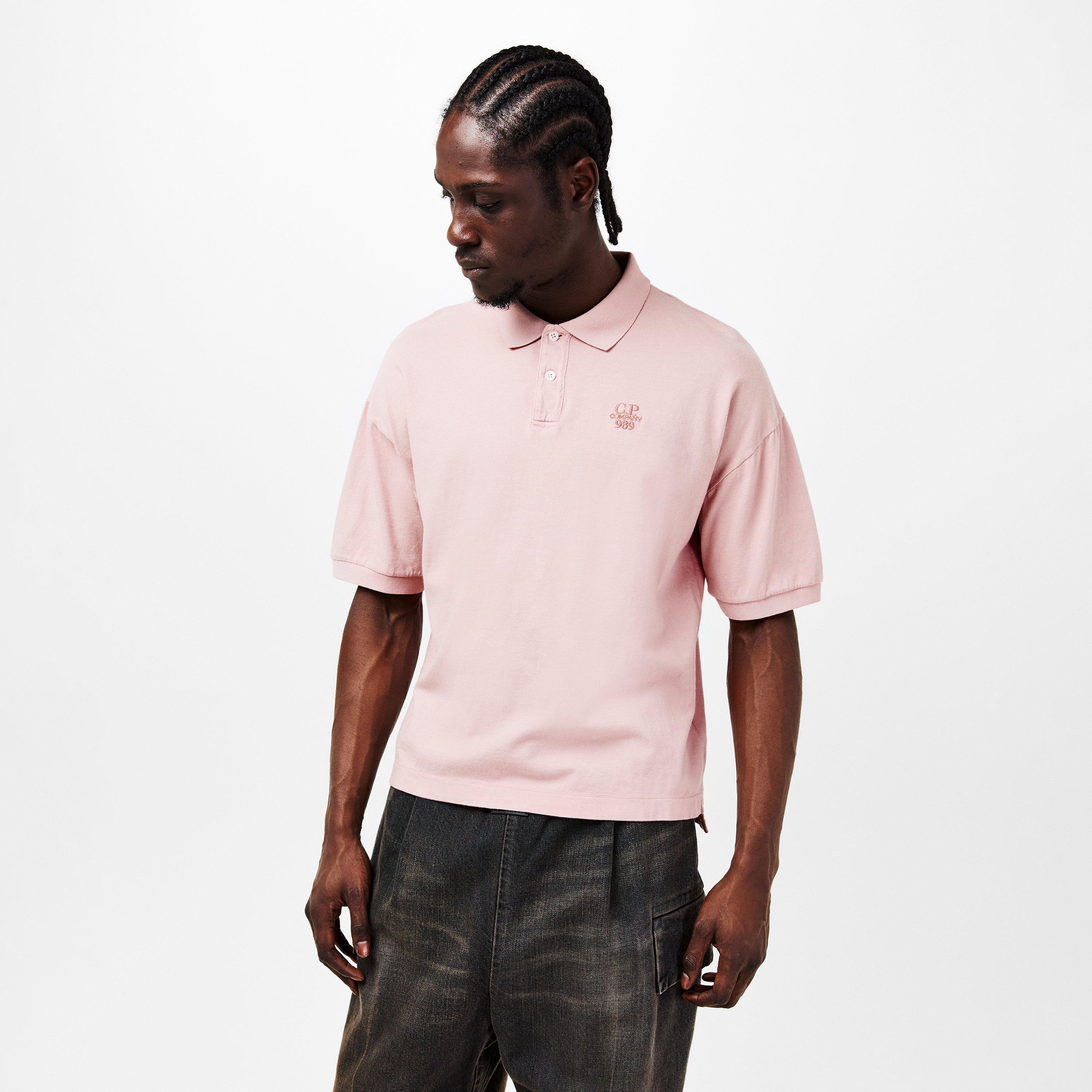 Misty Rose 520 - CP Company - Men's Short-Sleeve Polo Shirt - 3