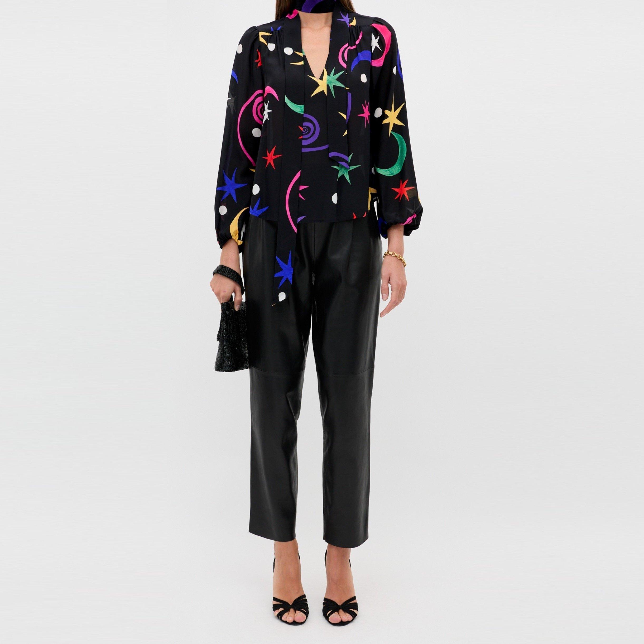 Cosmos Black - RIXO - Rixo Moss Top Ld71 - 1