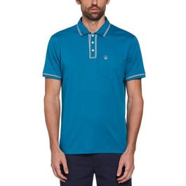 Original Penguin OP Earl 3D Polo Shirt Mens