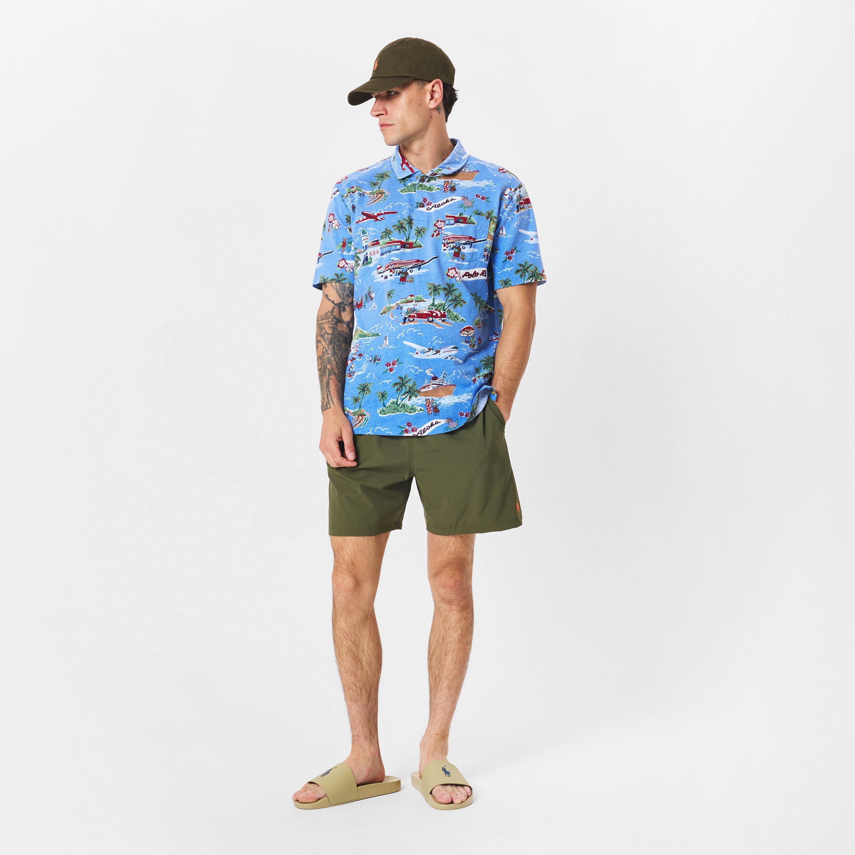 Holiday Bear - Polo Ralph Lauren - Standard Fit Bear Linen-Cotton Polo - 6