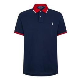 Polo Ralph Lauren Collar Stripe Polo Shirt