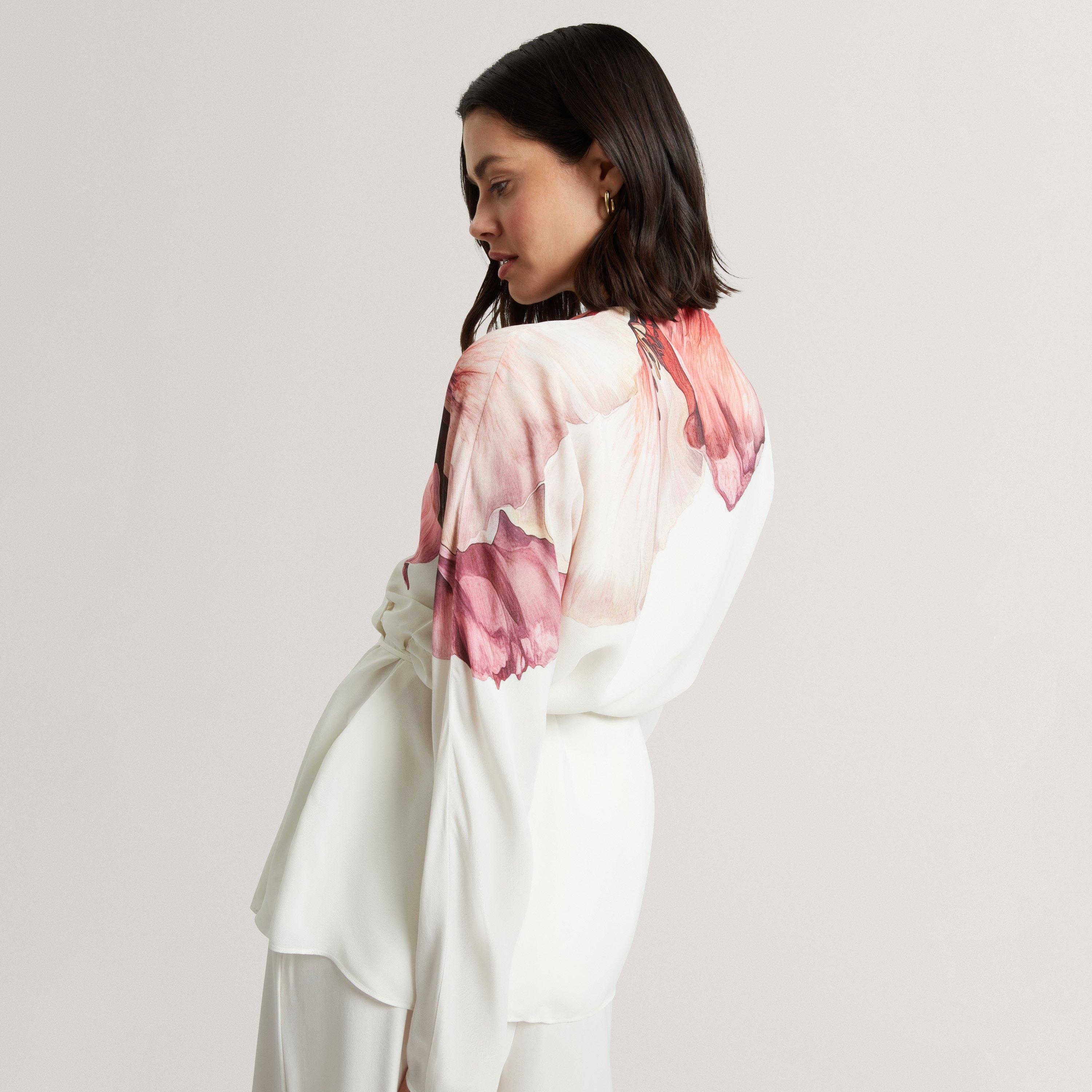 Ivory - Ted Baker - Ted TieDet LS Blouse Ld62 - 3