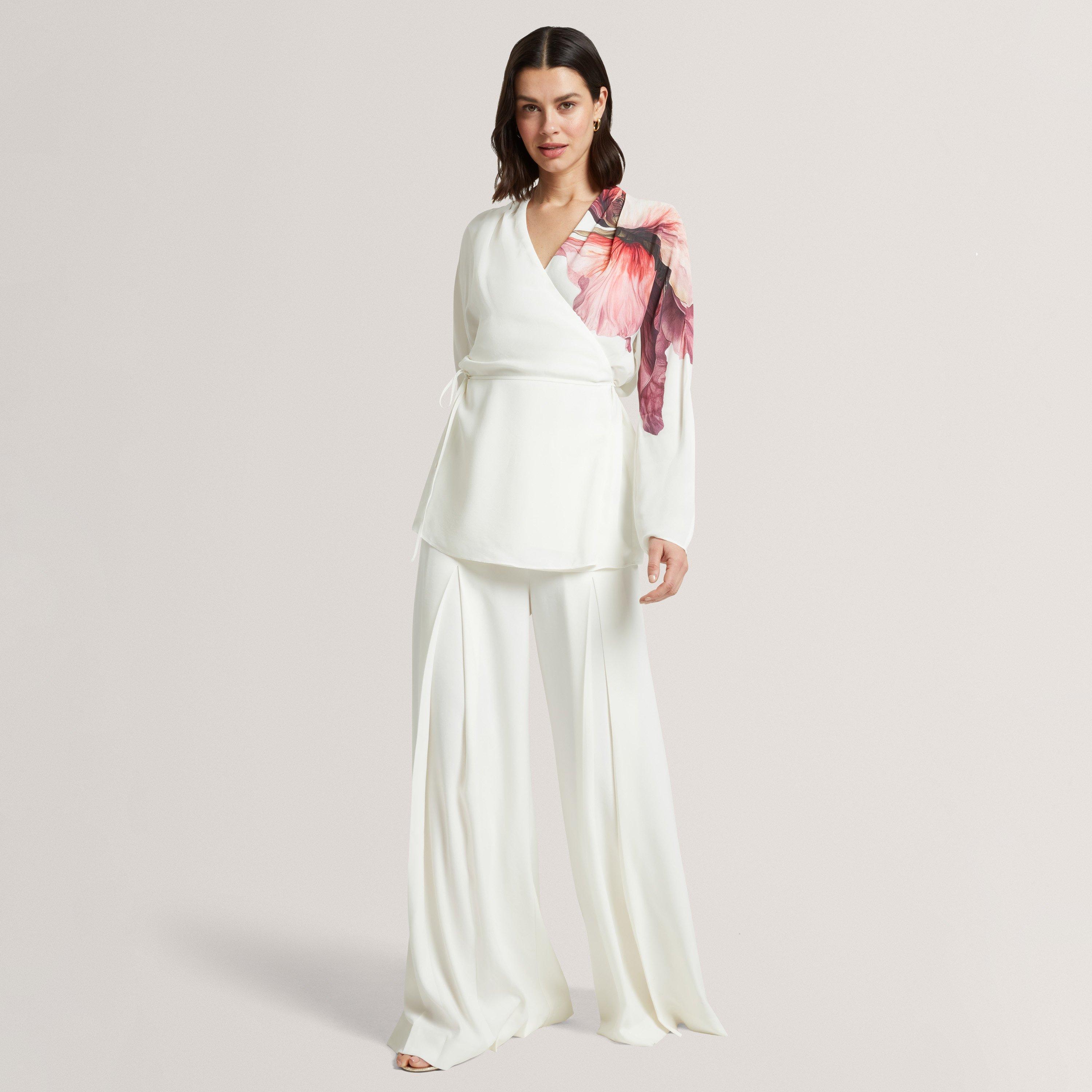 Ivory - Ted Baker - Ted TieDet LS Blouse Ld62 - 5