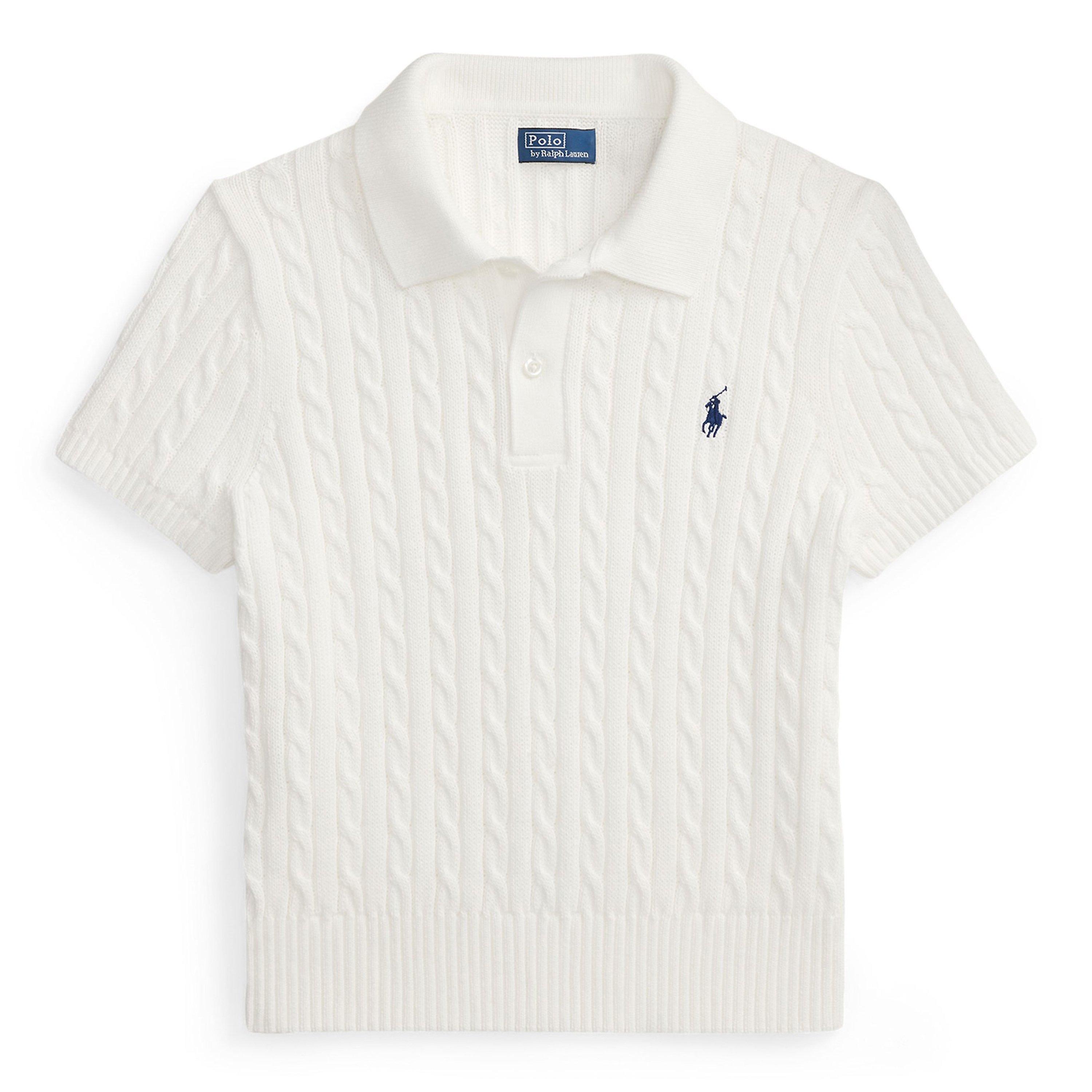WHITE - Polo Ralph Lauren - Women's Short Sleeve Shirt - 1