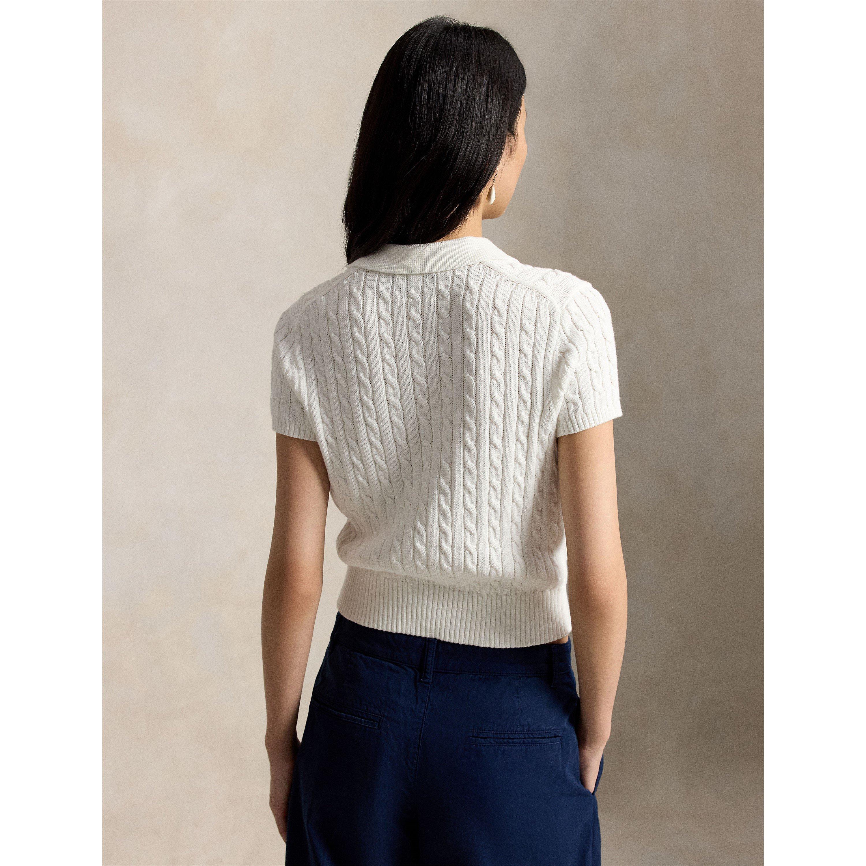 WHITE - Polo Ralph Lauren - Polo Cable Polo Ld63 - 3