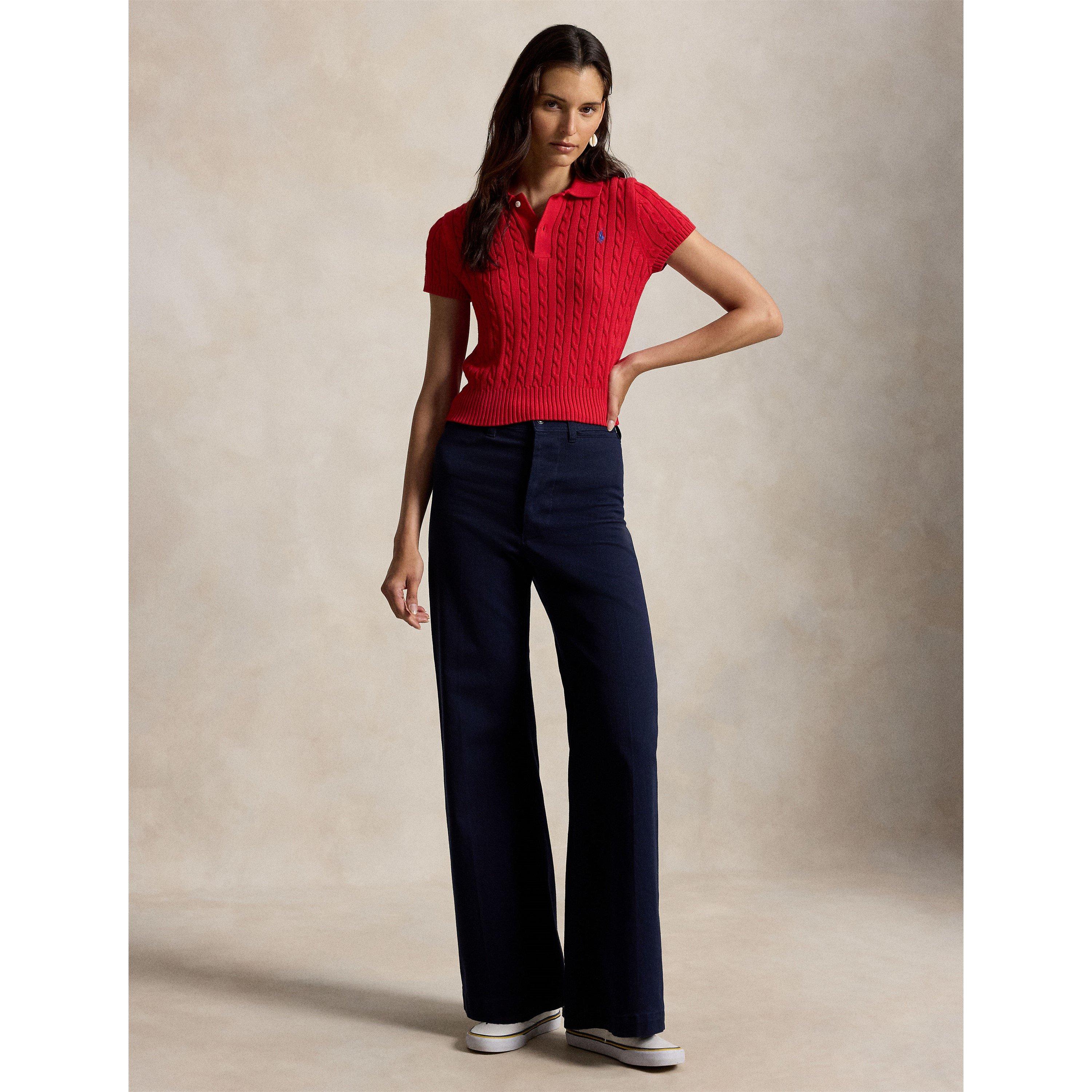 Cruise Red - Polo Ralph Lauren - Women's Short Sleeve Shirt - 5