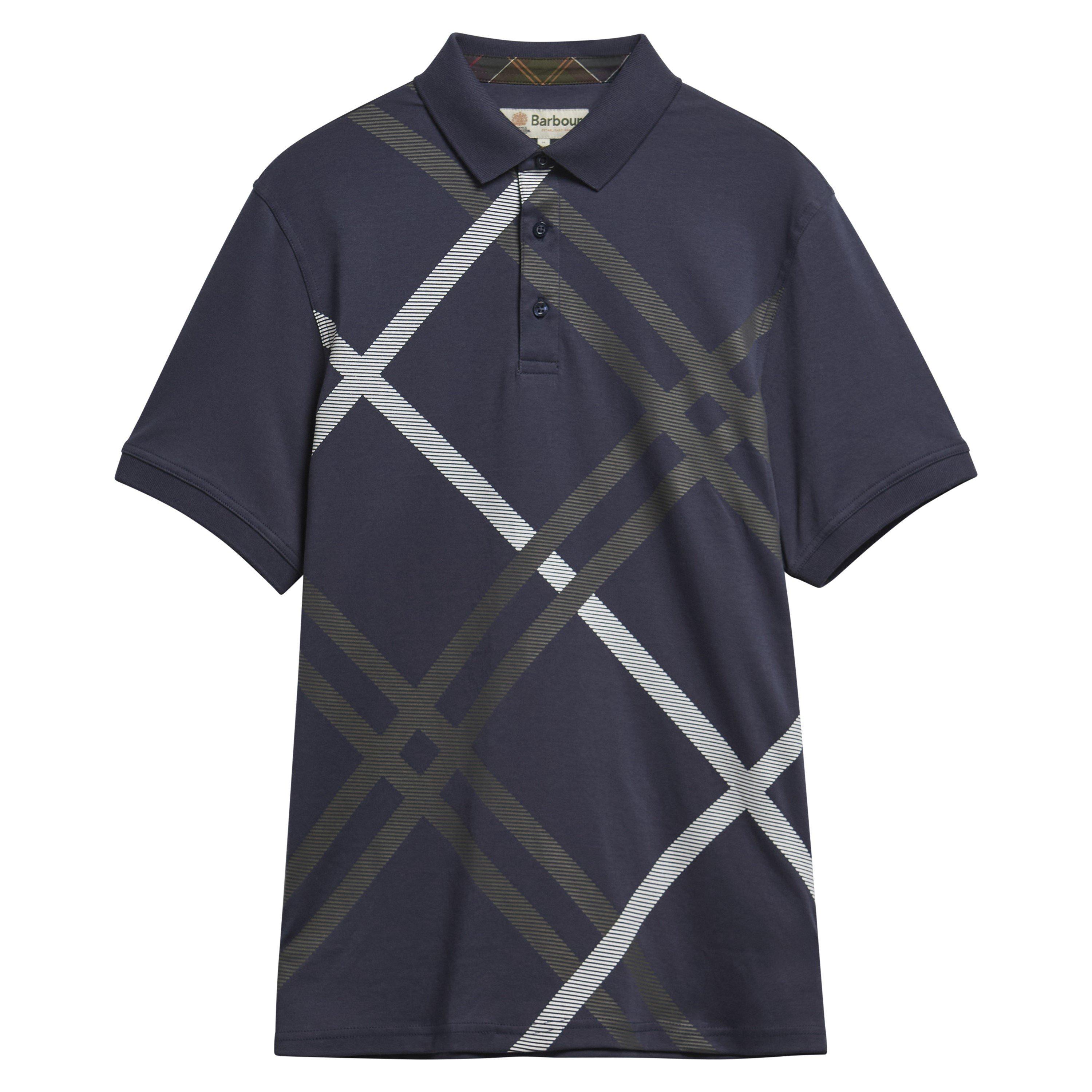Navy - Barbour - B.Li Tartan Bias Prn Sn64 - 1
