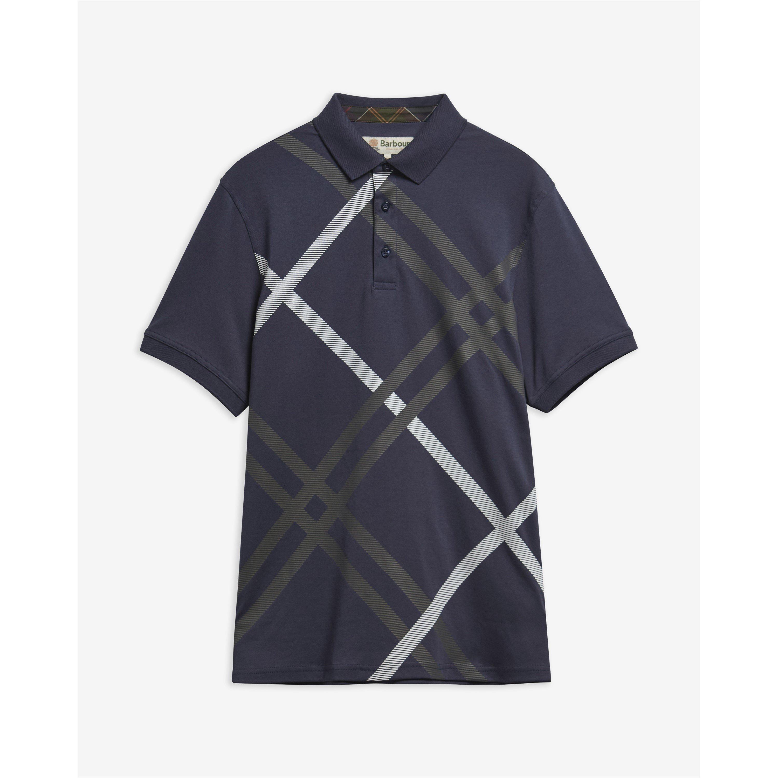 Navy - Barbour - B.Li Tartan Bias Prn Sn64 - 2