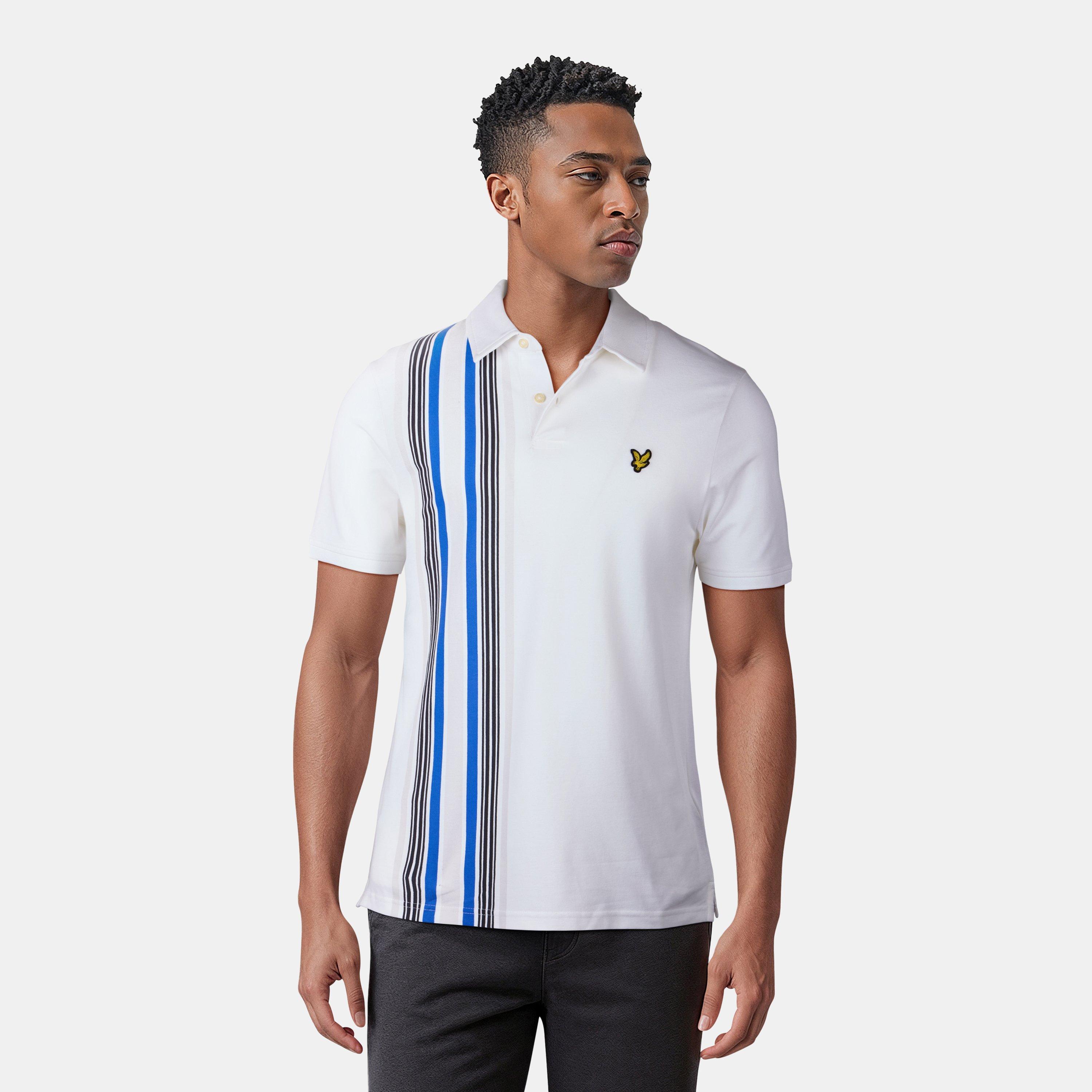Blanco - Lyle and Scott - Men's Short-Sleeve Polo Shirt - 3