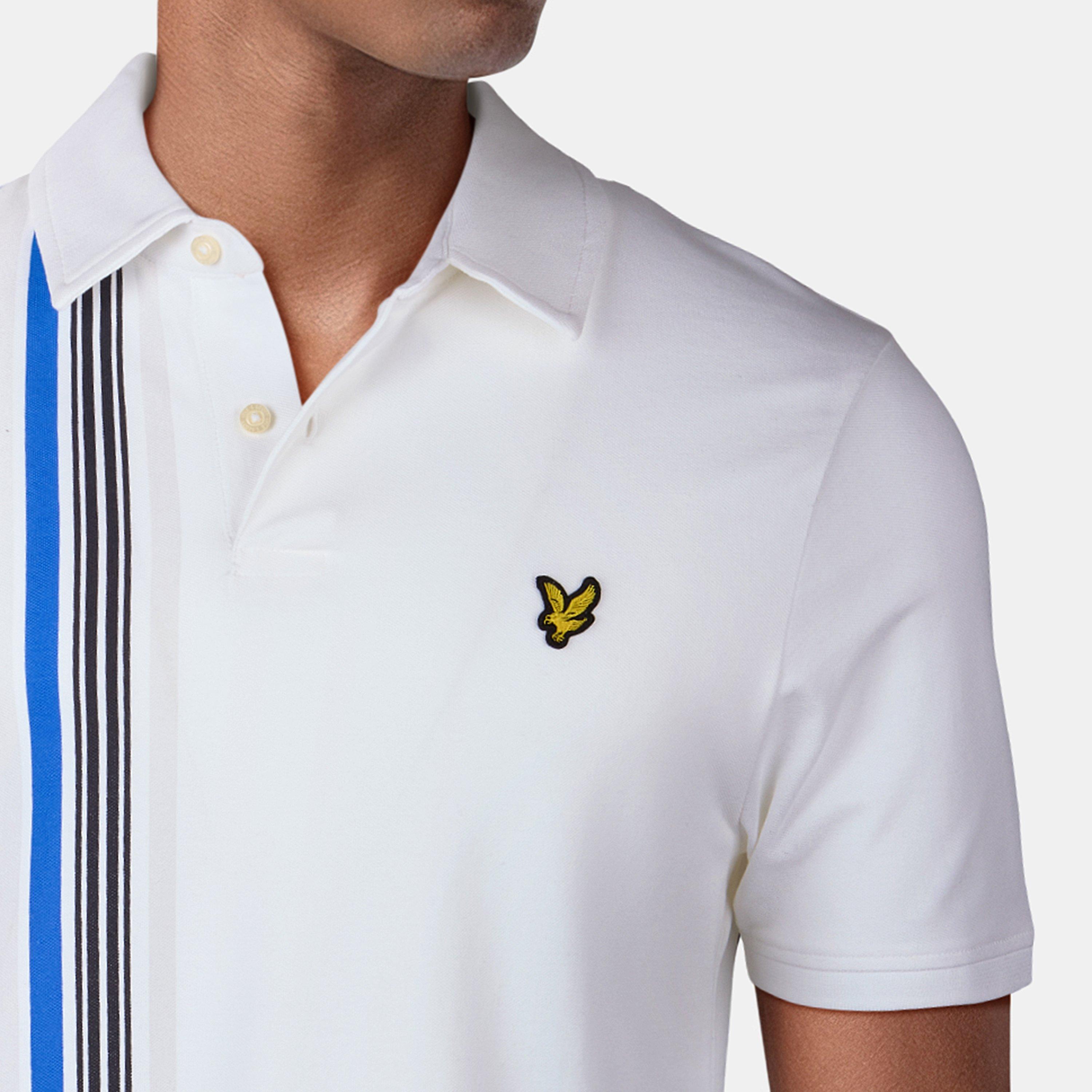 Blanco - Lyle and Scott - Men's Short-Sleeve Polo Shirt - 5