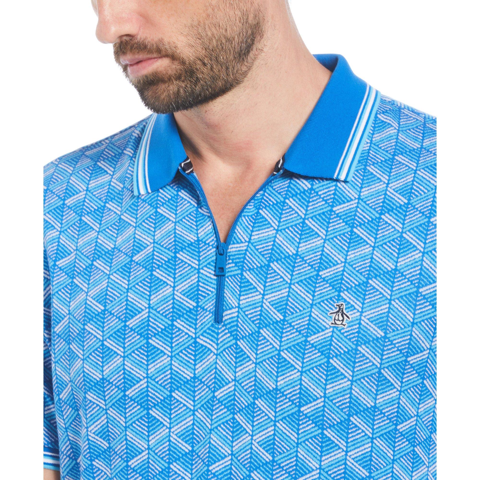 Skydiver - Original Penguin - Men's Jacquard Short-Sleeve Polo Shirt - 3