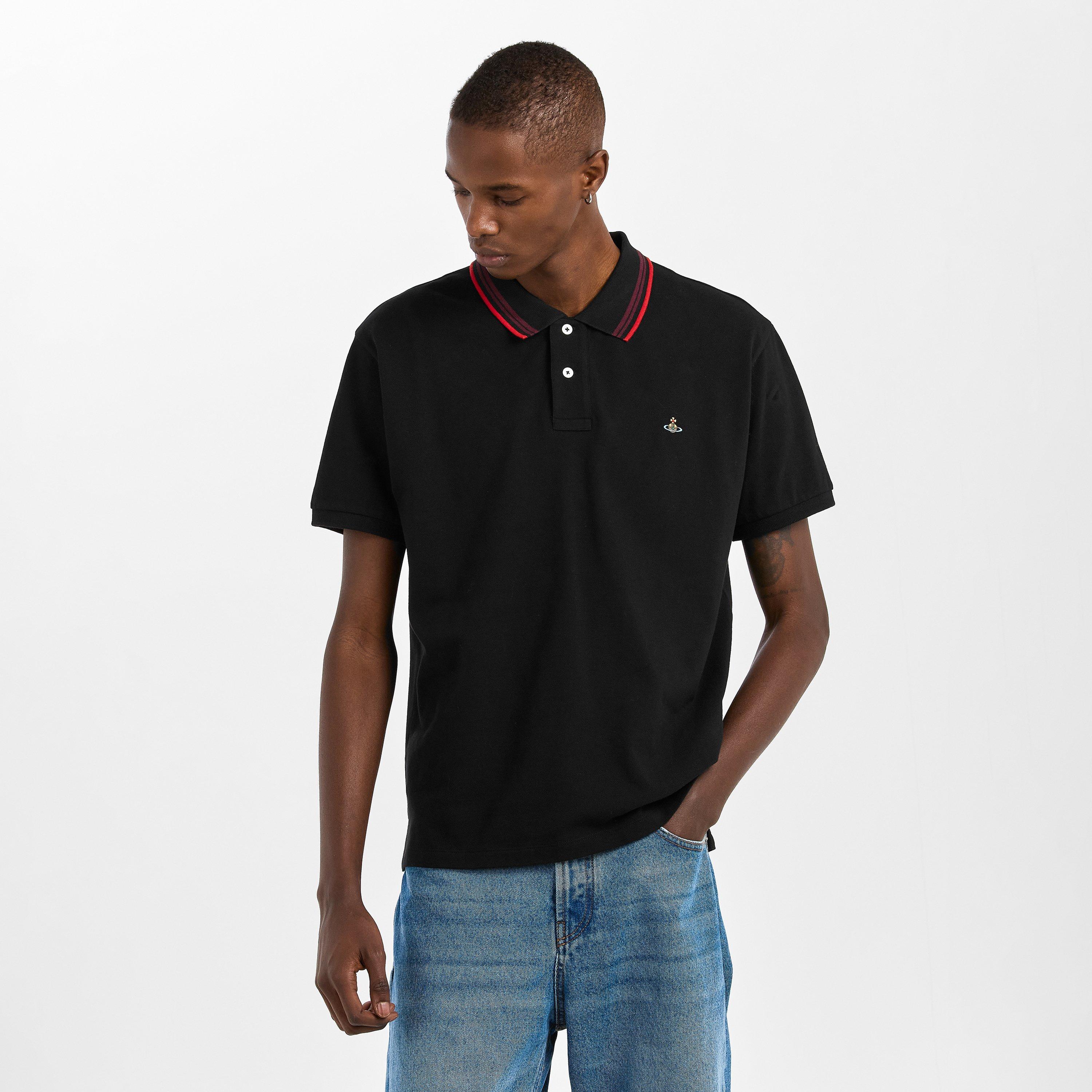 Black - Vivienne Westwood - Viv 2 Tip Polo Sn62 - 3