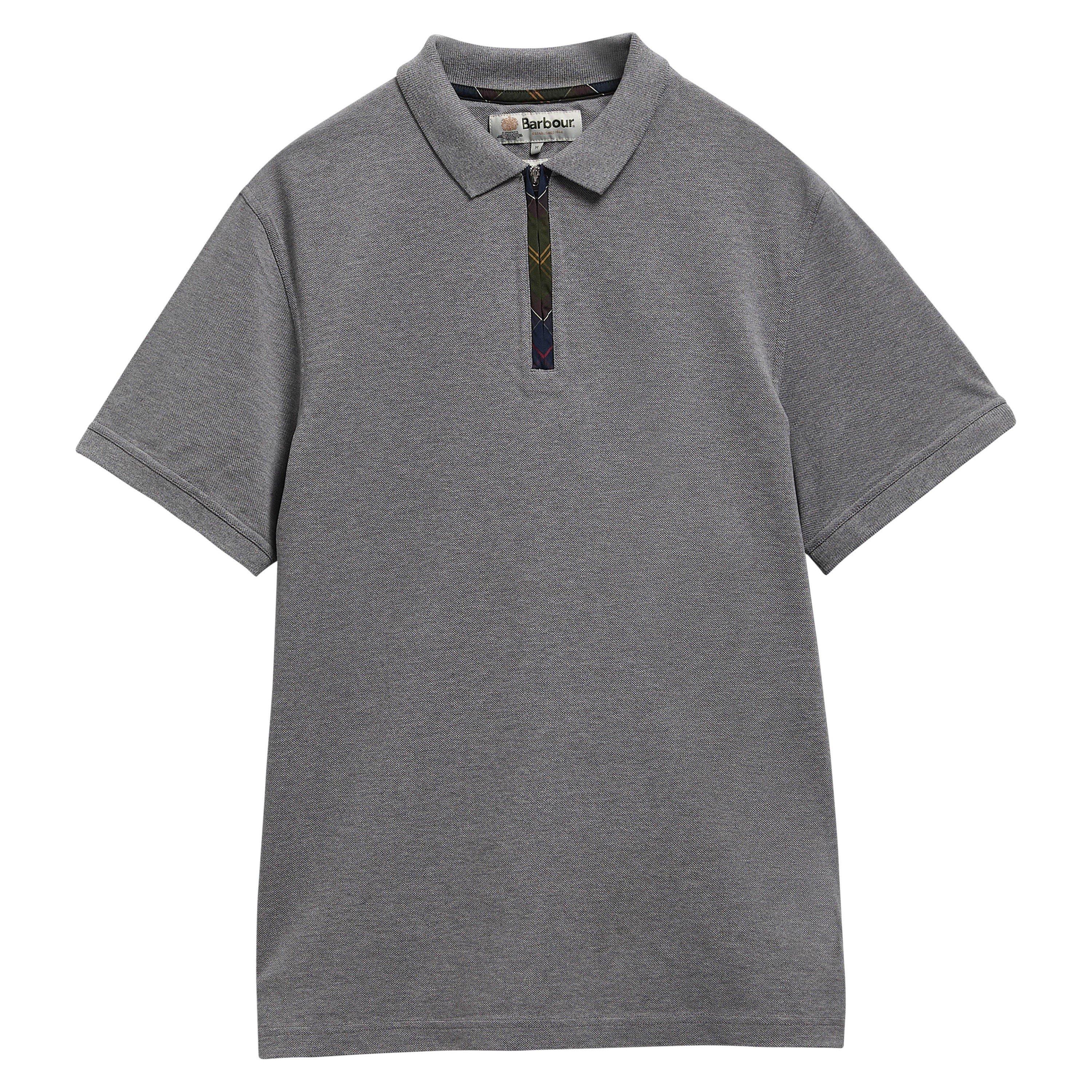 Pewter - Barbour - B.Li Stately Zp Polo Sn64 - 1