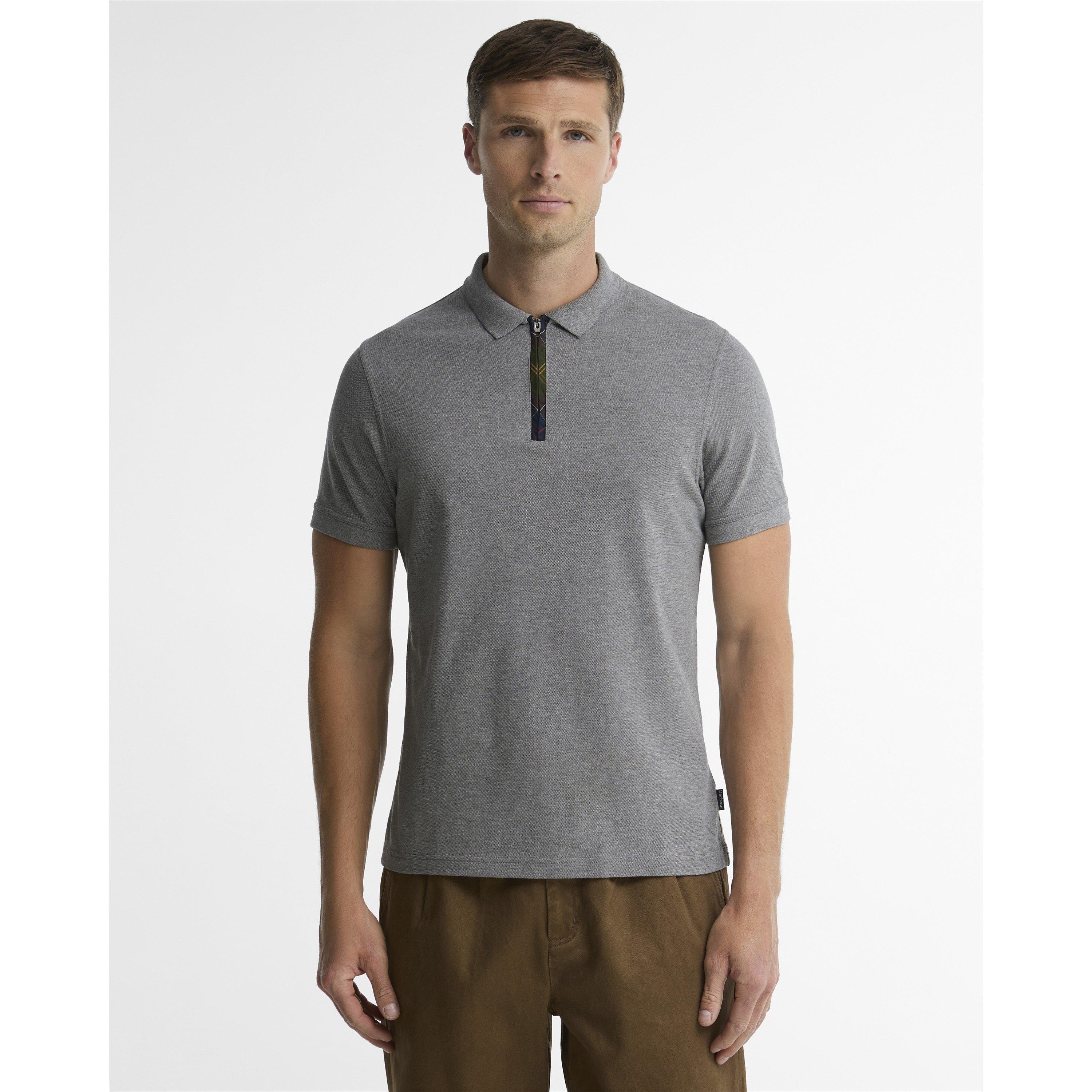 Pewter - Barbour - B.Li Stately Zp Polo Sn64 - 3