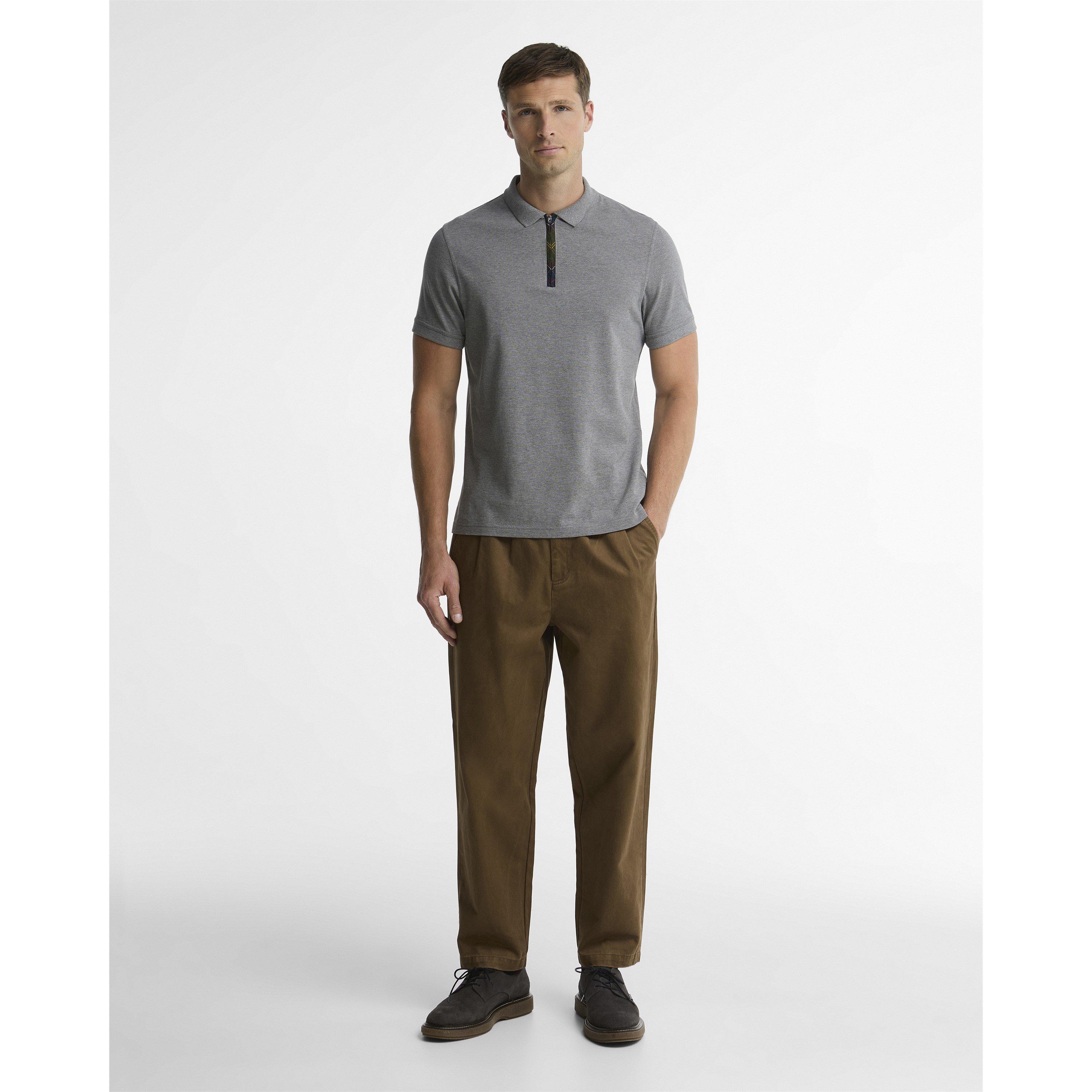 Pewter - Barbour - B.Li Stately Zp Polo Sn64 - 7