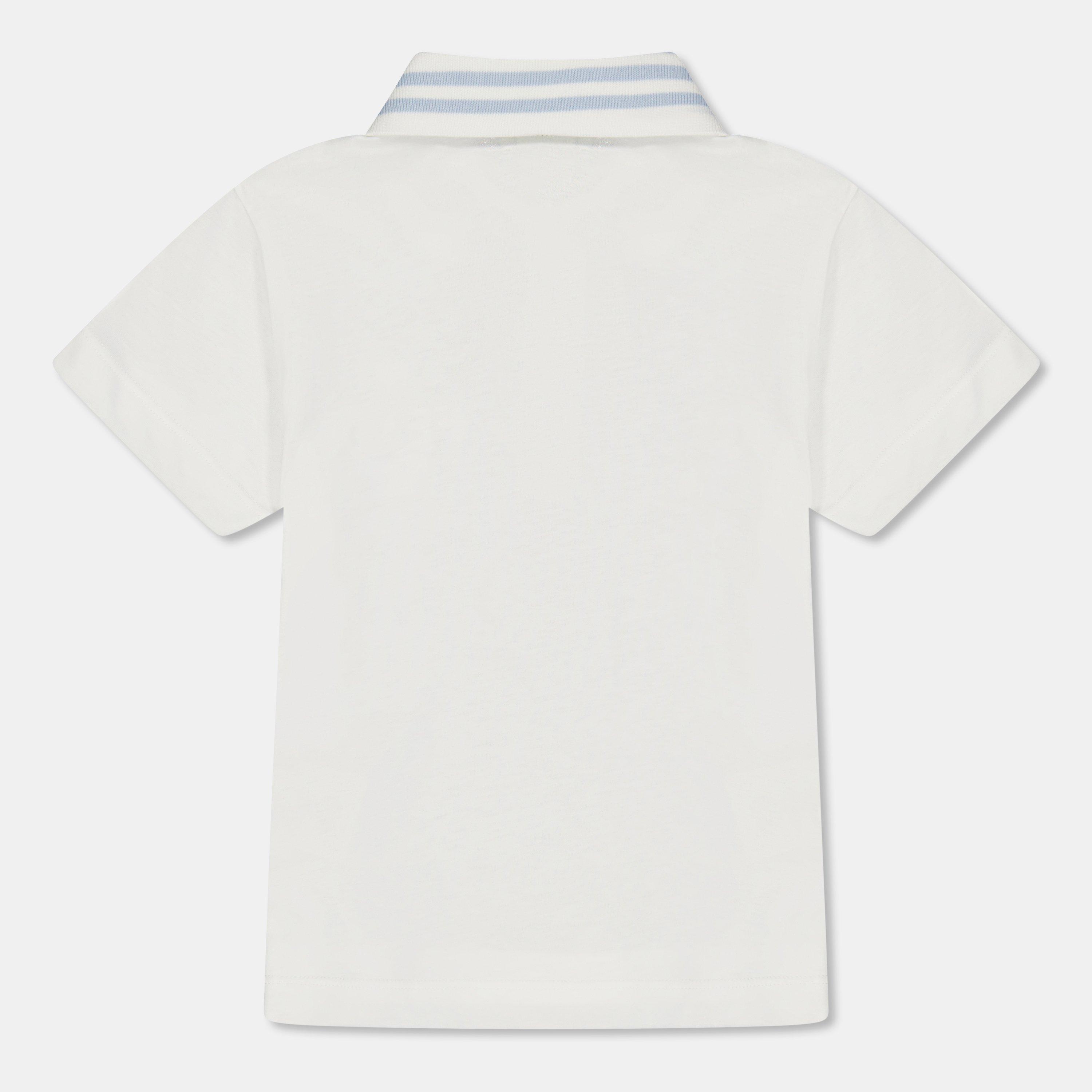 Gesso F0TU9 - Fendi - Kids Short-Sleeve Polo - 2