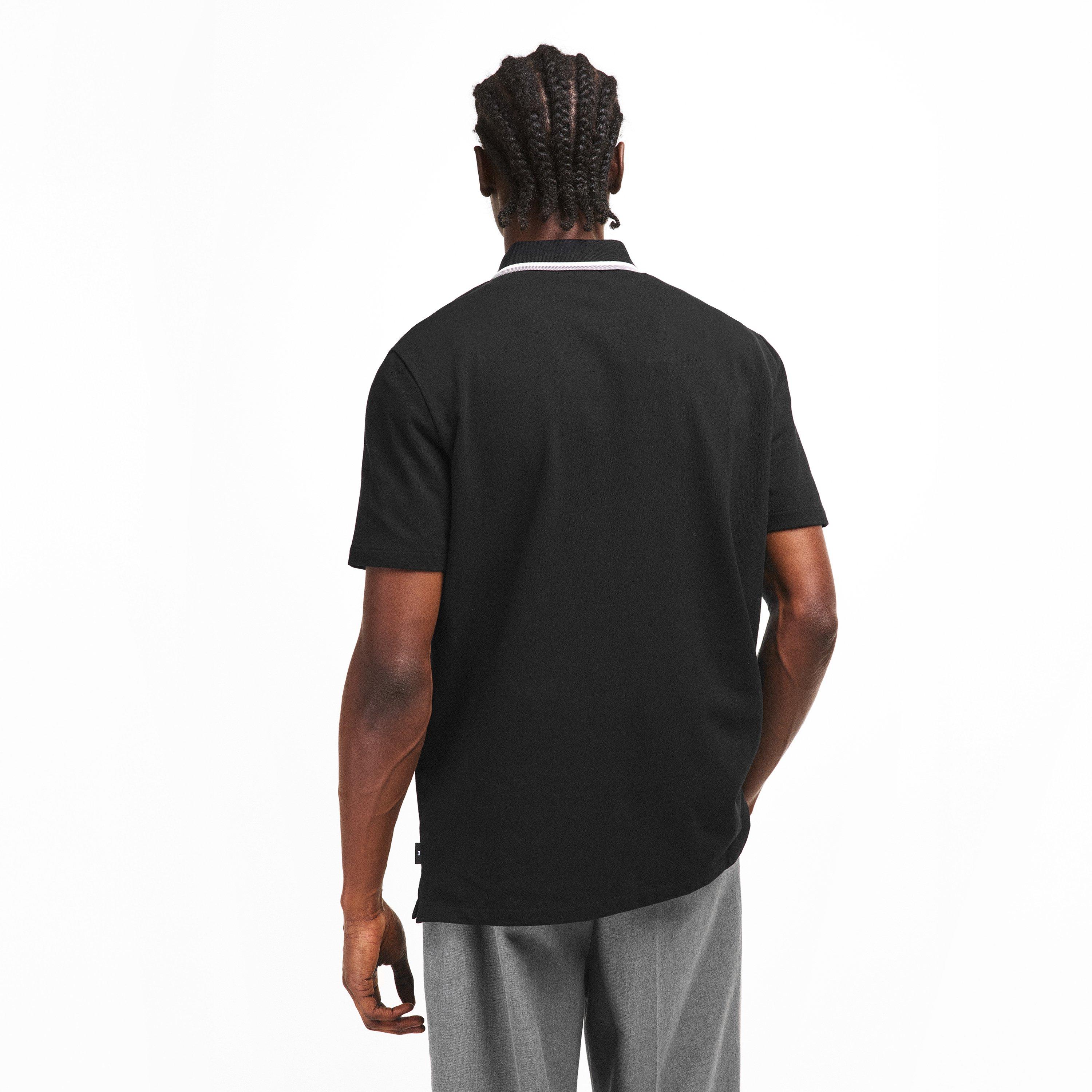 Black 79 - PS Paul Smith - Men's Zipped Short Sleeve Polo Shirt - 4