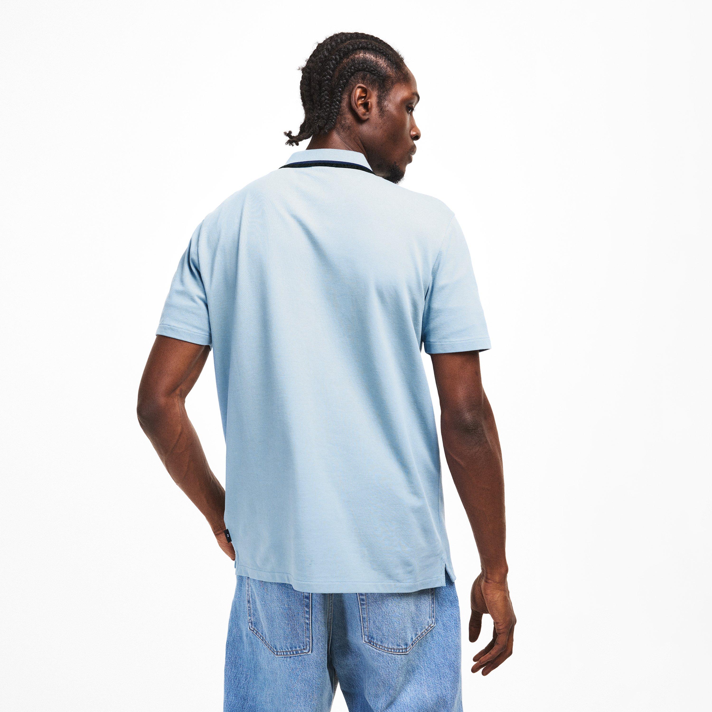 Blue 41D - PS Paul Smith - Men's Zipped Short Sleeve Polo Shirt - 4