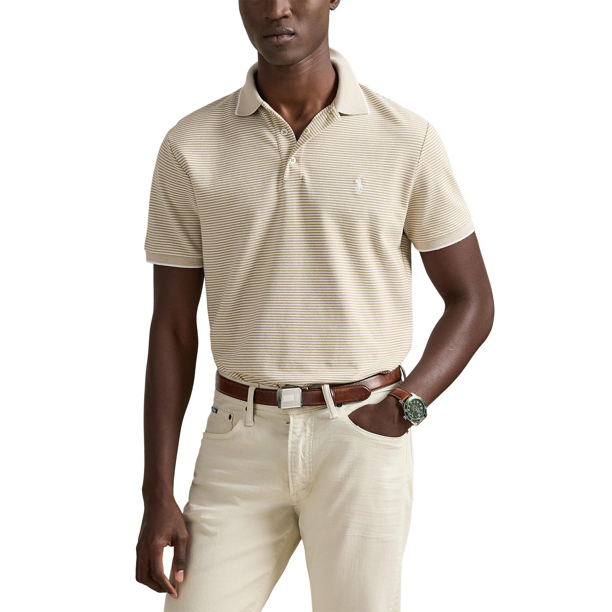 Classic Khaki - Polo Ralph Lauren - Polo StrpCustom Polo Sn62 - 2