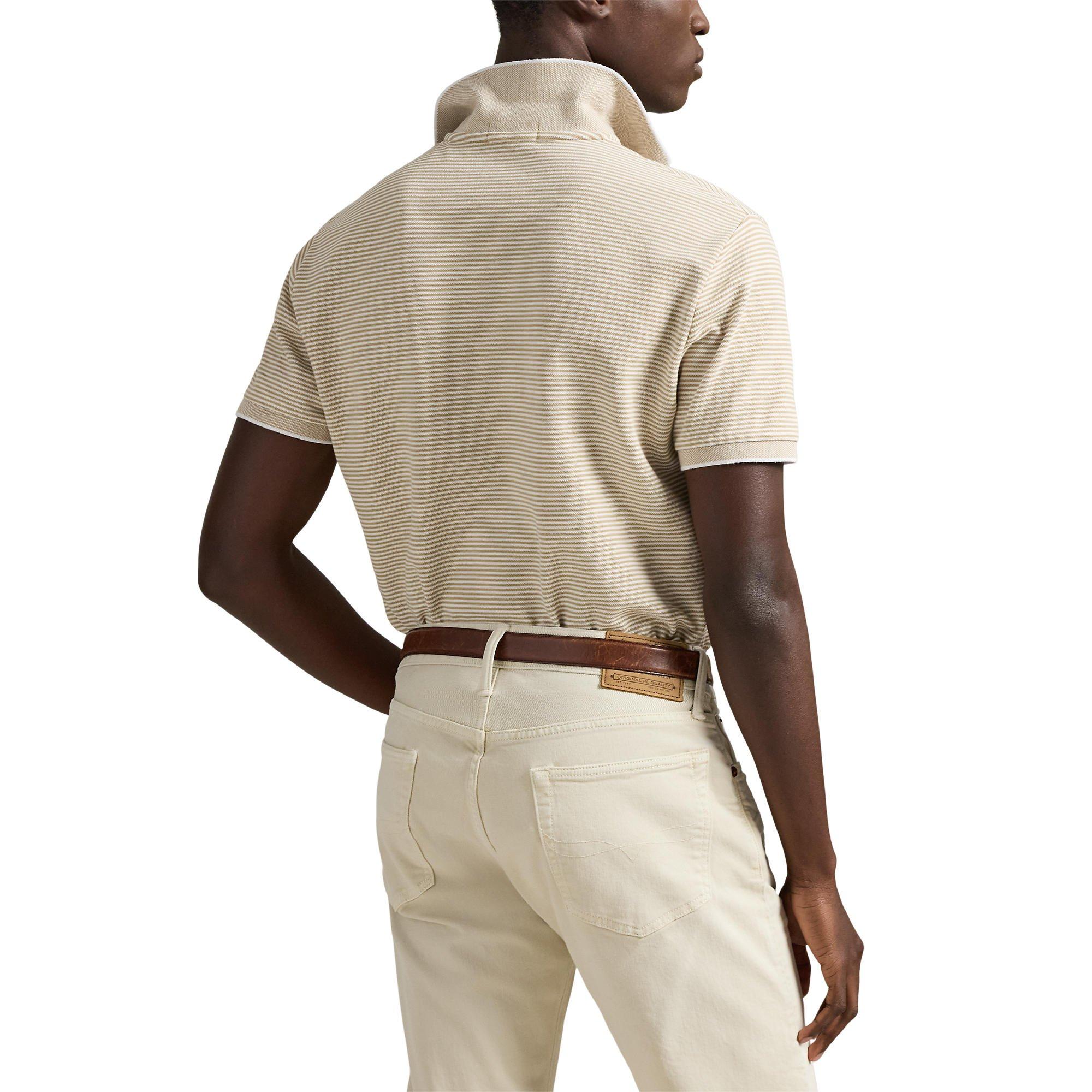 Classic Khaki - Polo Ralph Lauren - Polo StrpCustom Polo Sn62 - 3
