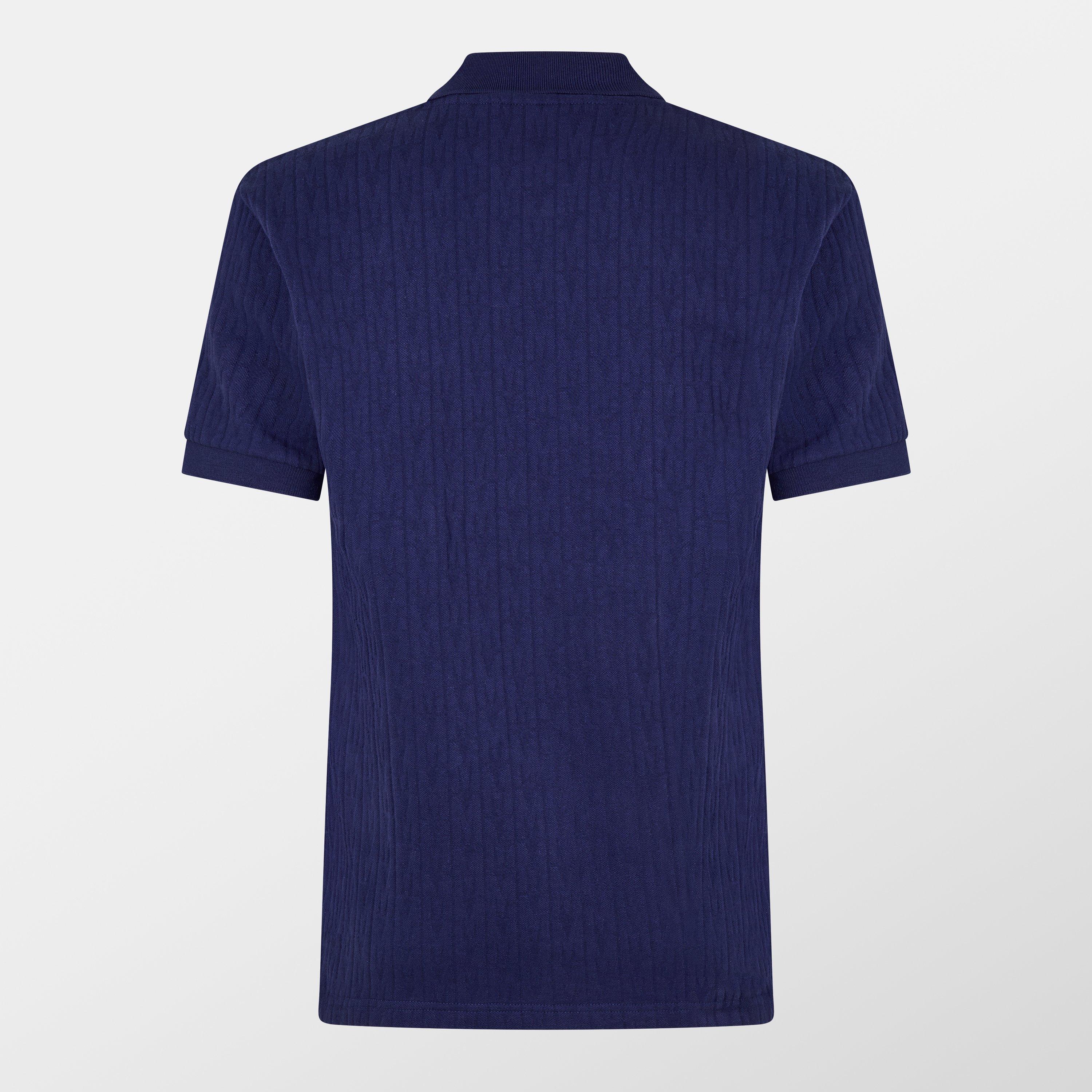 Blue - Moschino - Logo Polo Shirt - 2