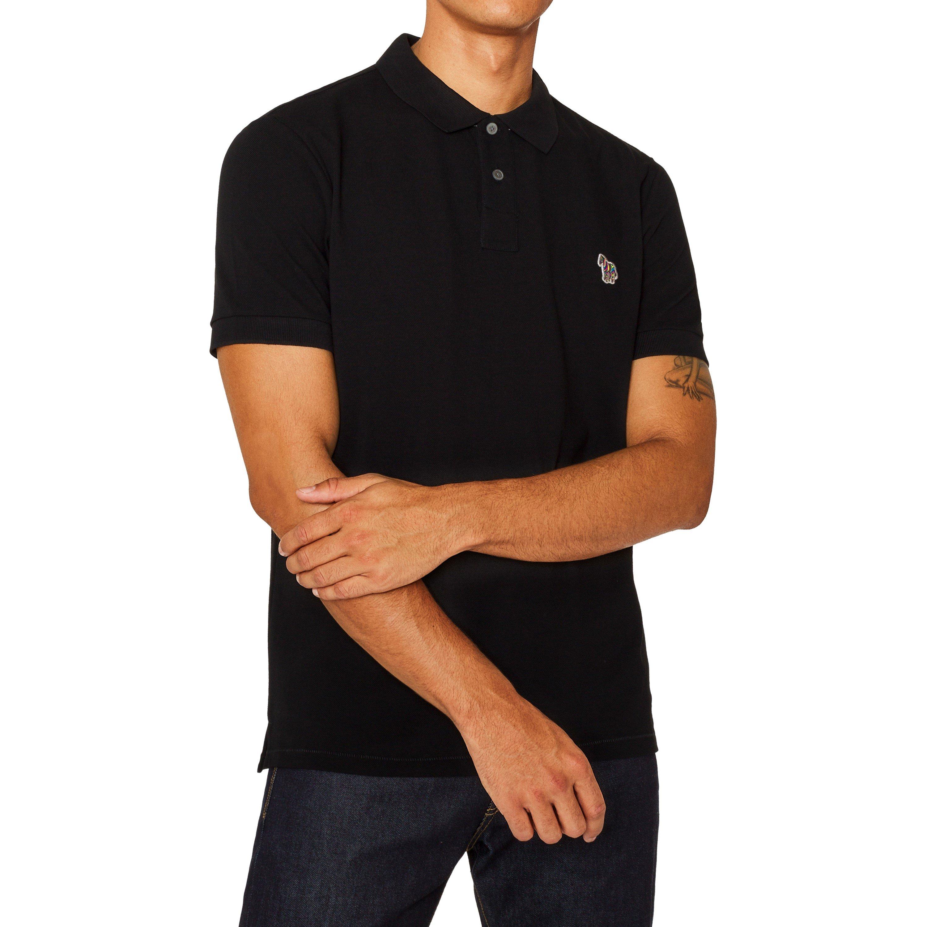 Black 79 - PS Paul Smith - Men's Regular Fit Zebra Polo Shirt - 3