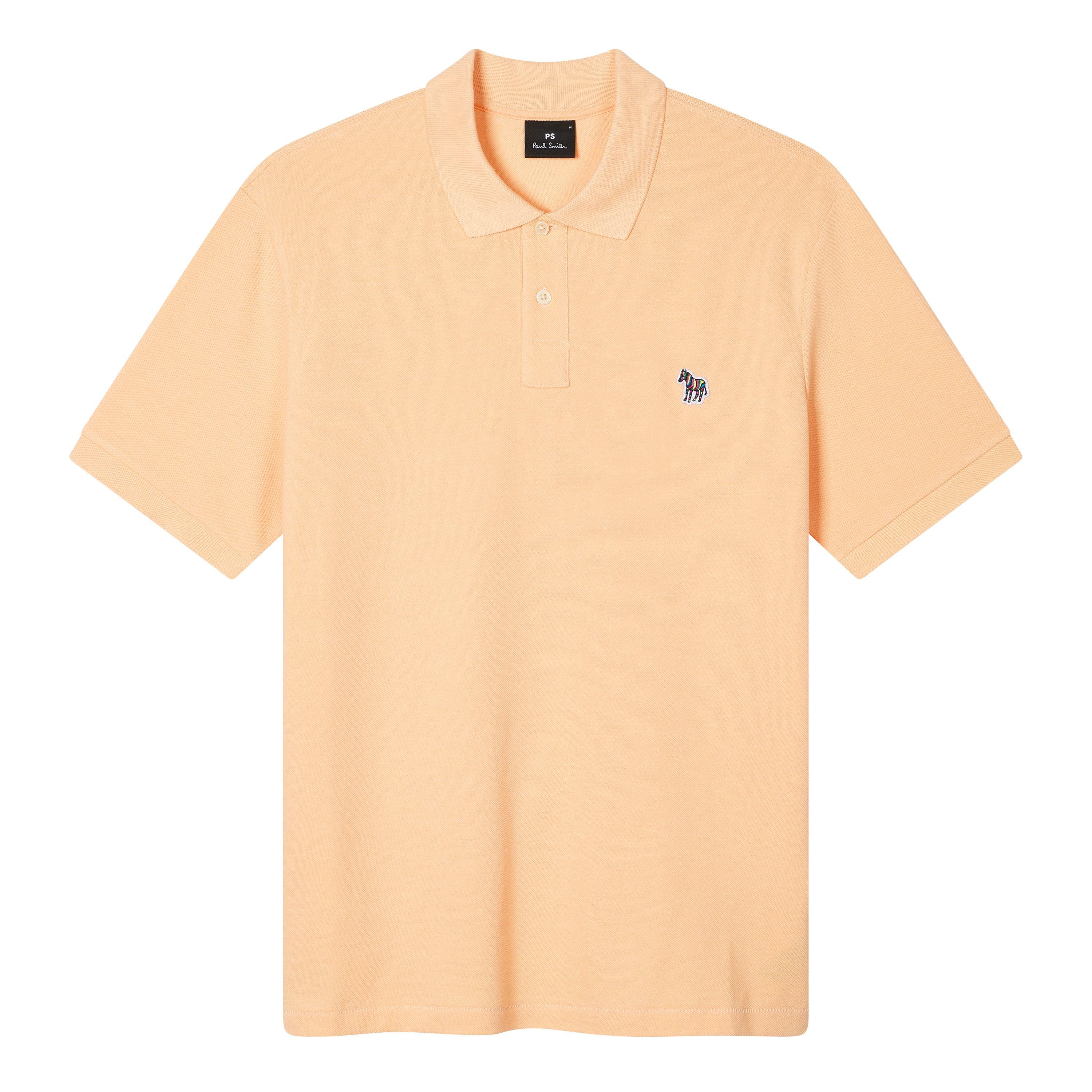 Ps Paul Smith Men's Regular Fit Zebra Polo Shirt - Orange 15D - XL