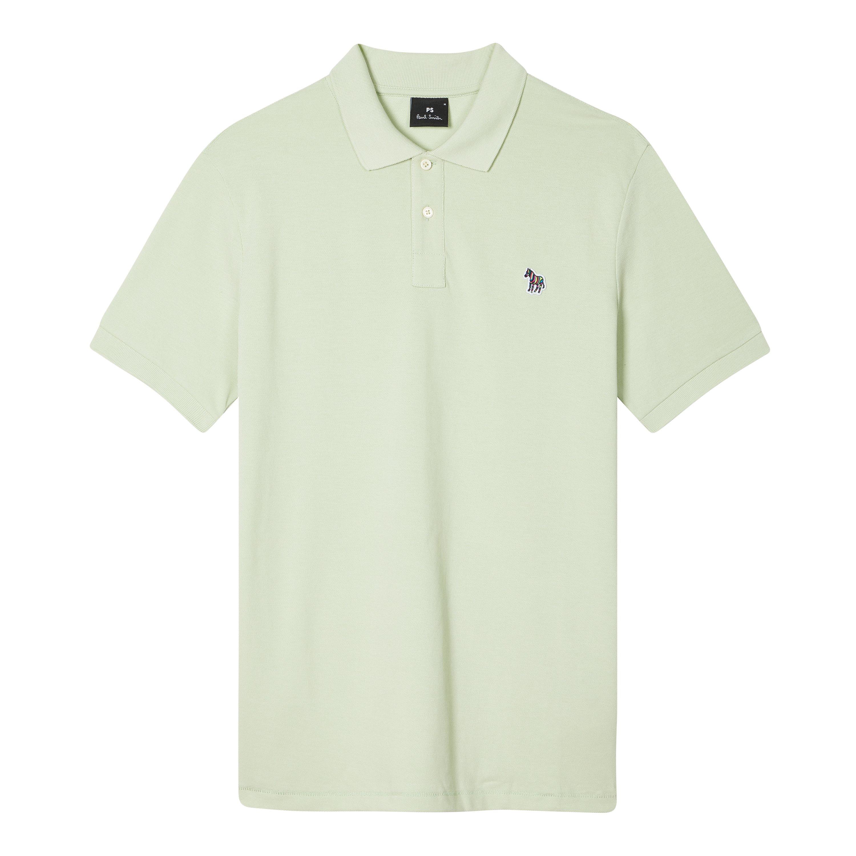 Ps Paul Smith Men's Regular Fit Zebra Polo Shirt - Green 30 - 2XL