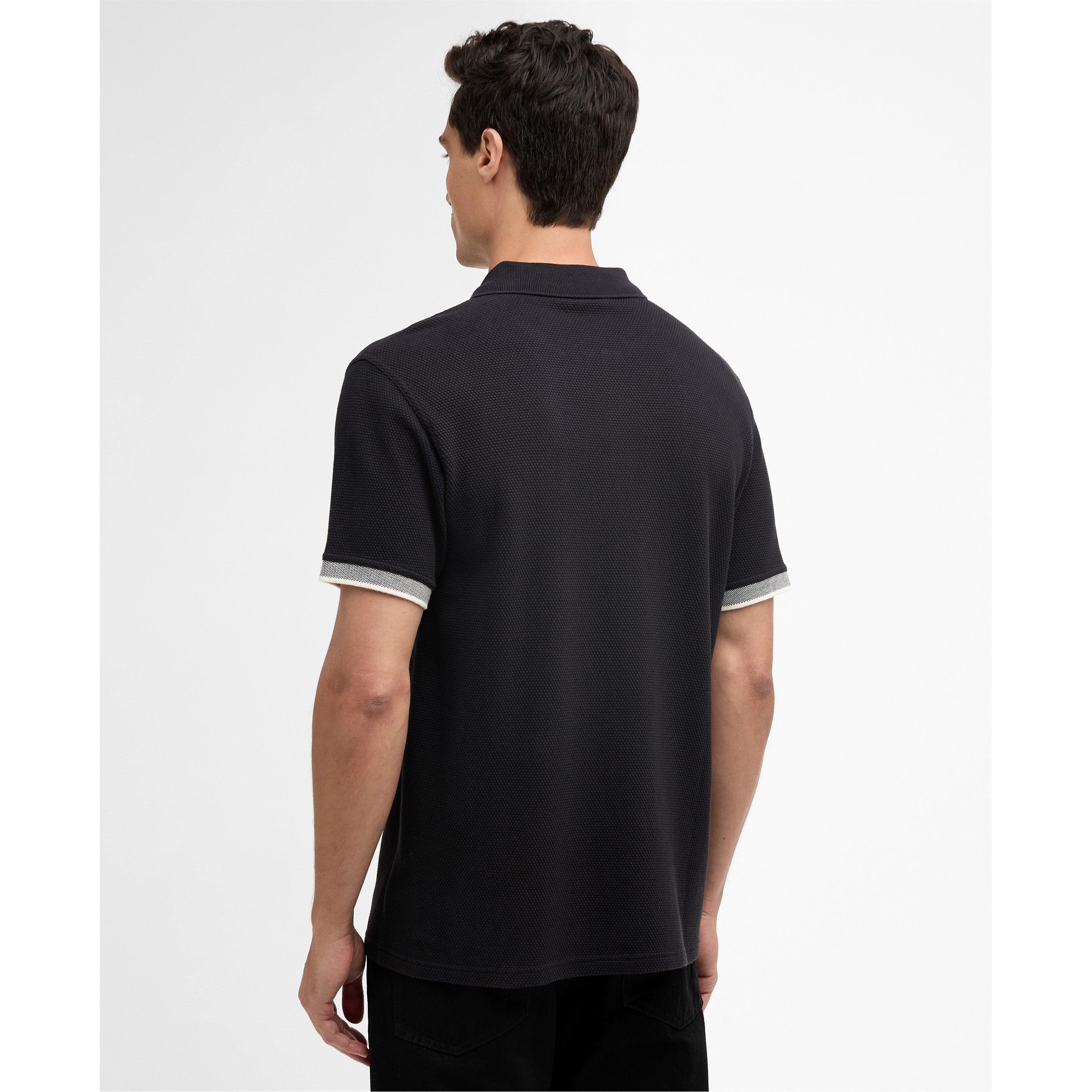 Black BK11 - Barbour International - Mens Swinford Poloshirt - 3