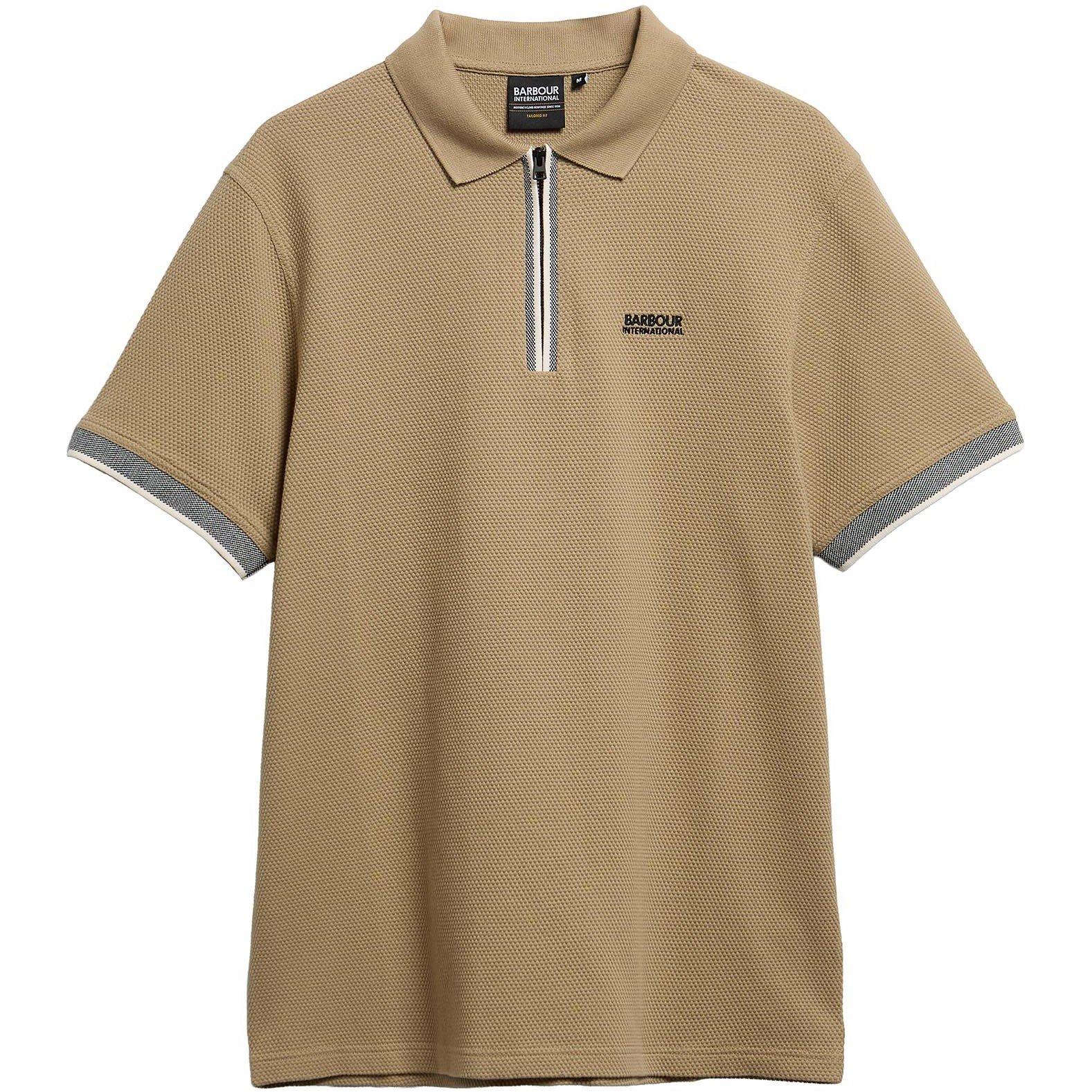 Barbour International Mens Swinford Poloshirt - Corriander SN14 - S