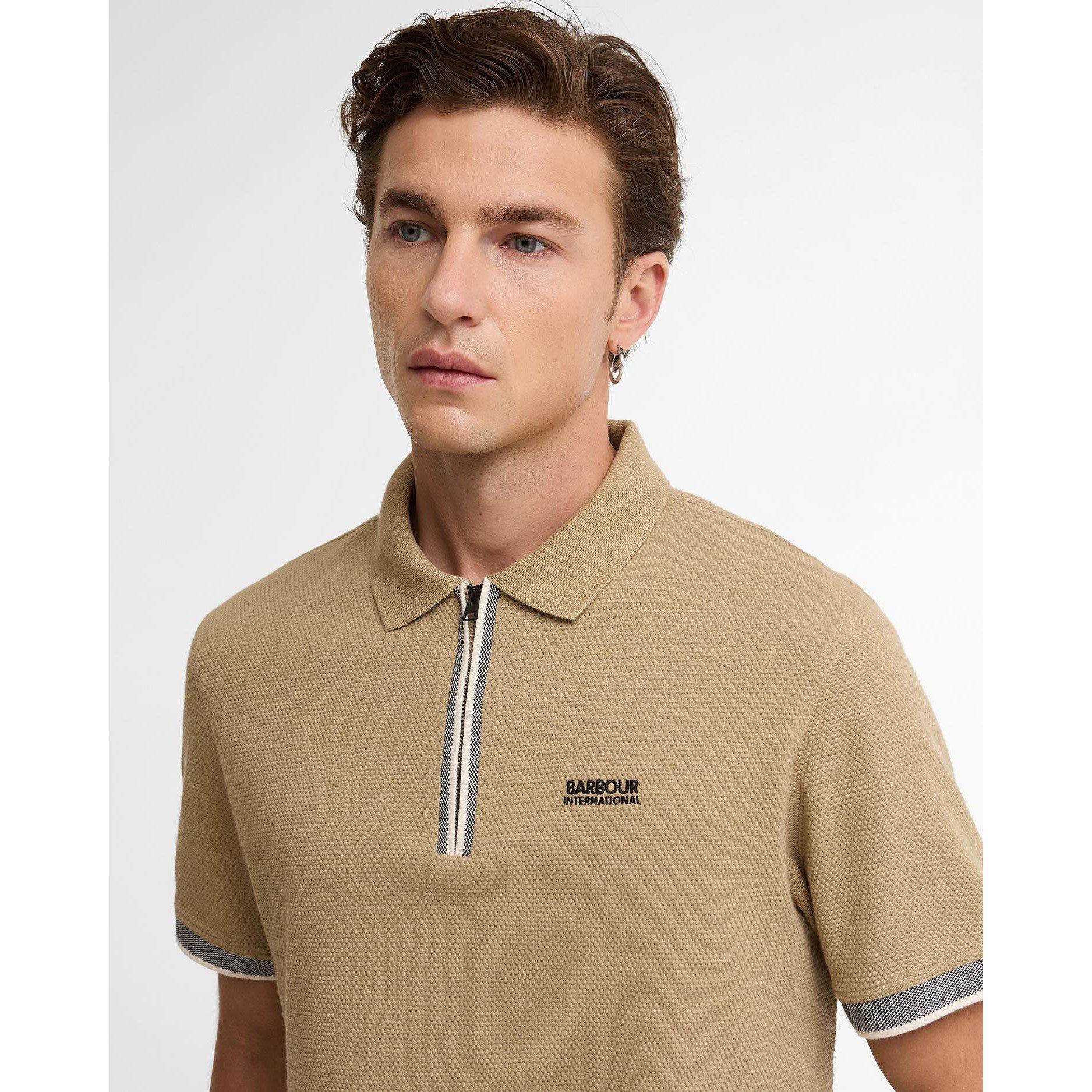 Corriander SN14 - Barbour International - Mens Swinford Poloshirt - 4